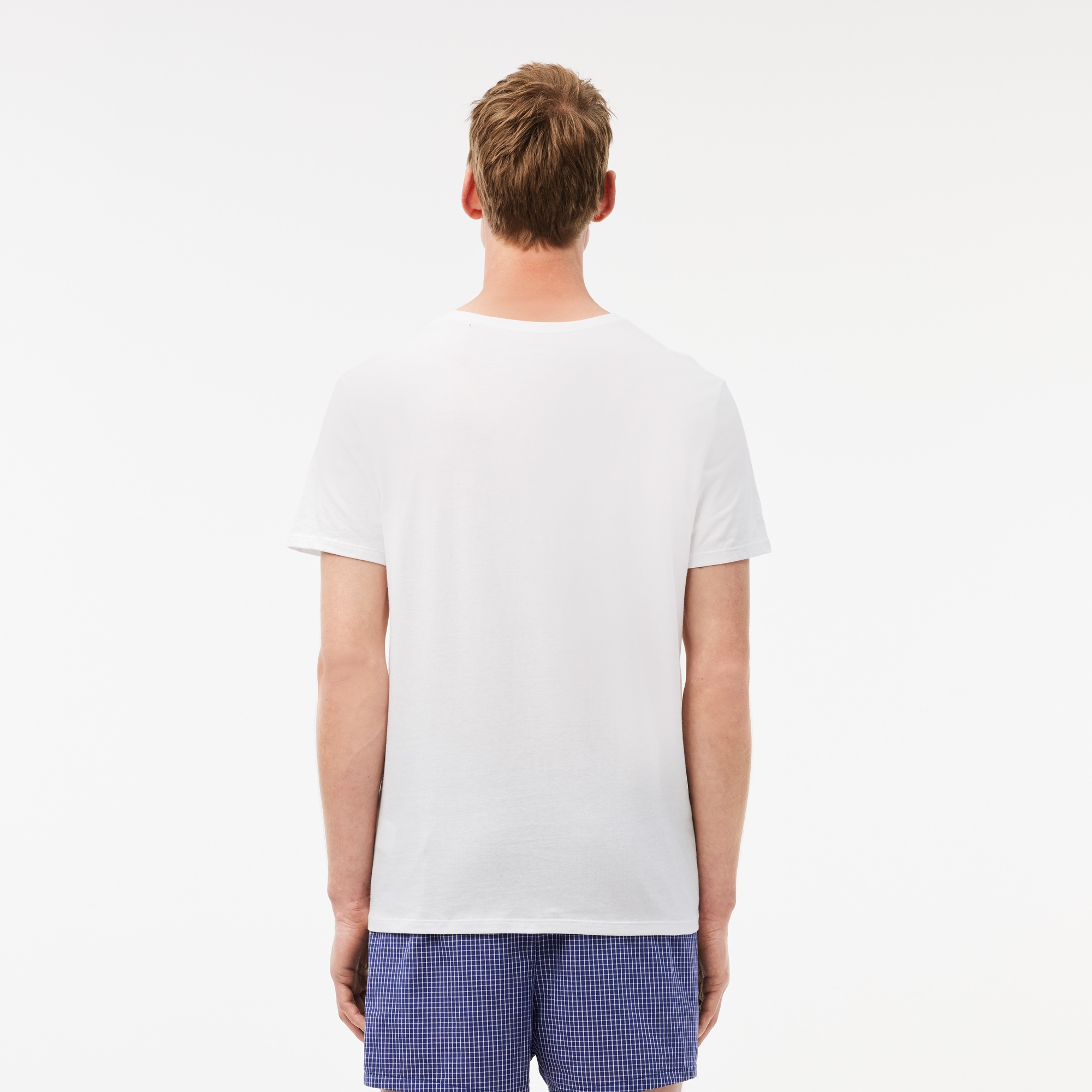 Lacoste Erkek Bisiklet Yaka 3'lü Atlet