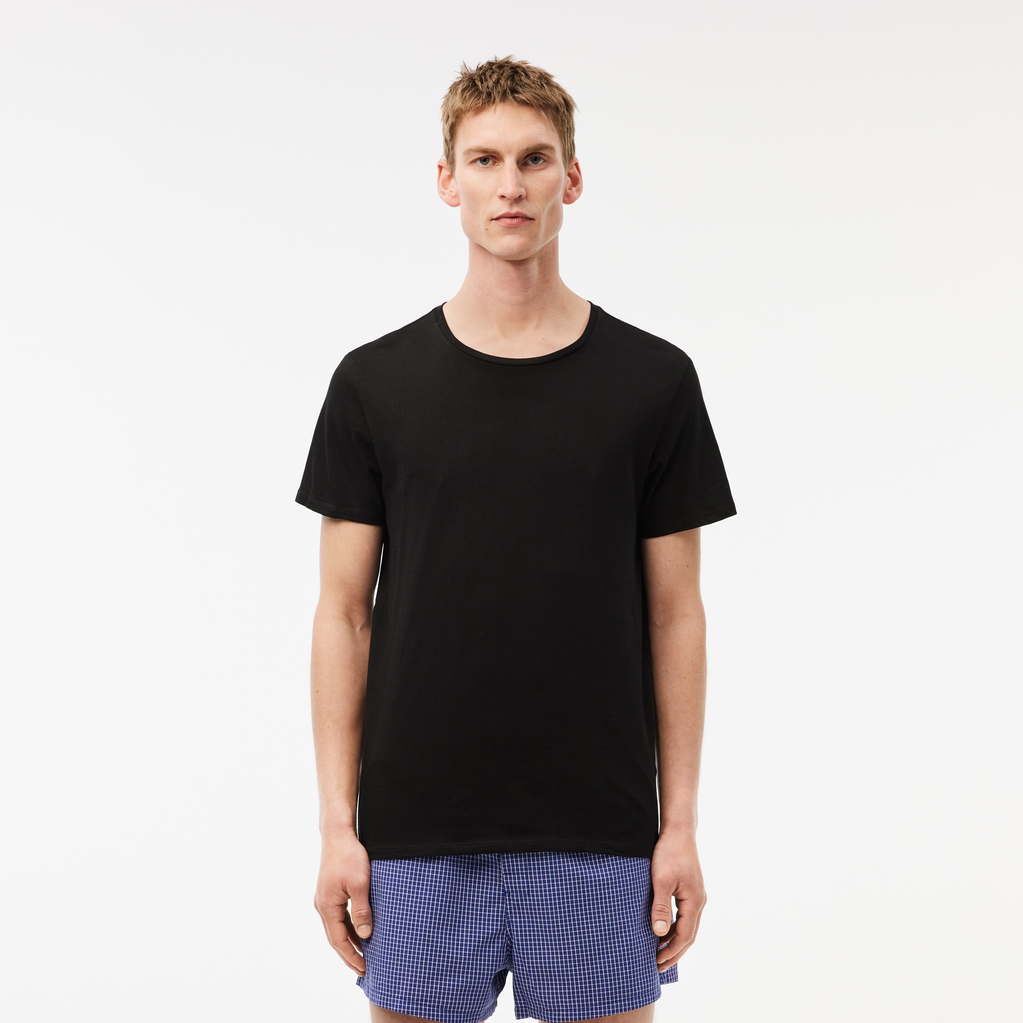 Lacoste Erkek Bisiklet Yaka 3'lü Atlet