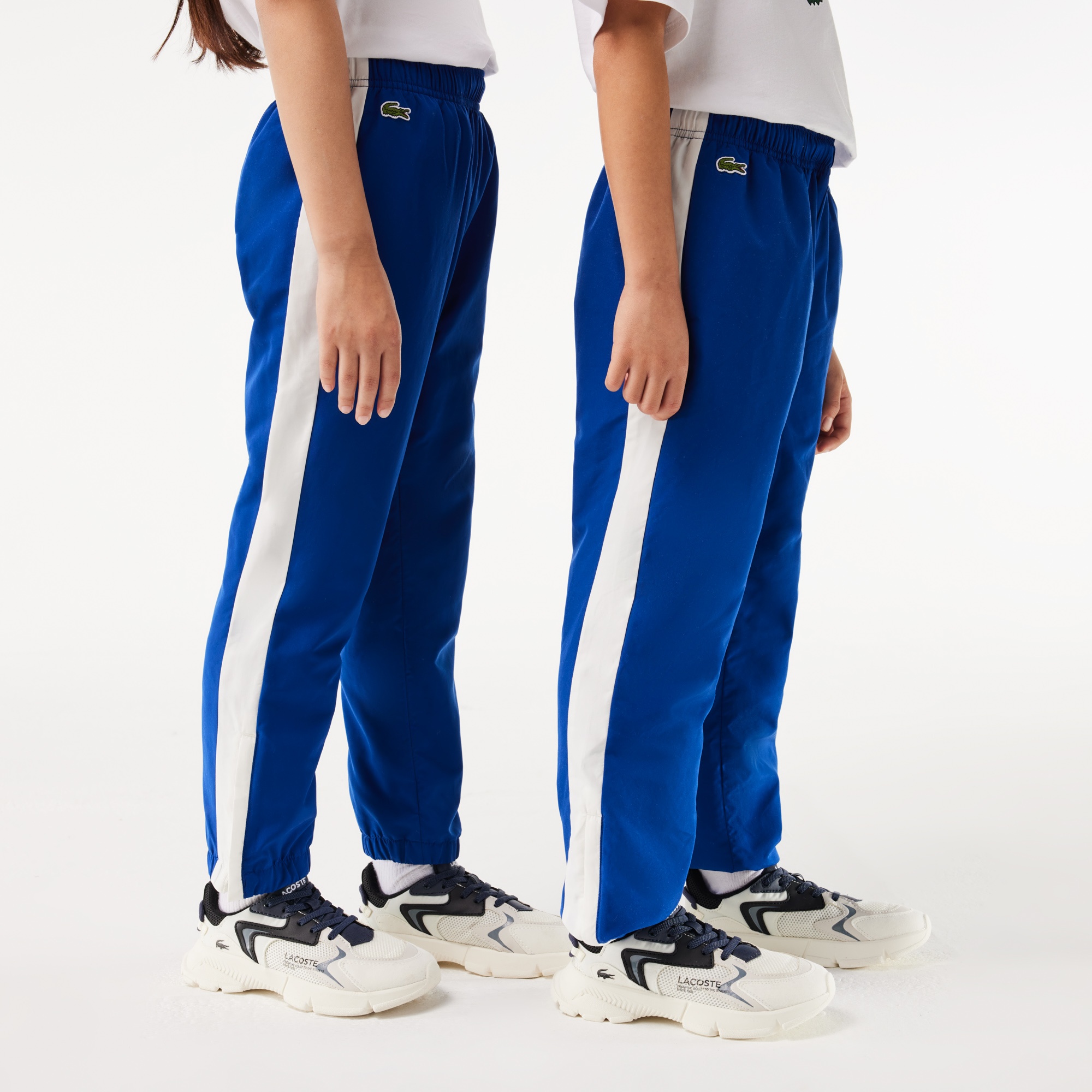 Lacoste Çocuk Renk Bloklu Mavi Eşofman Altı