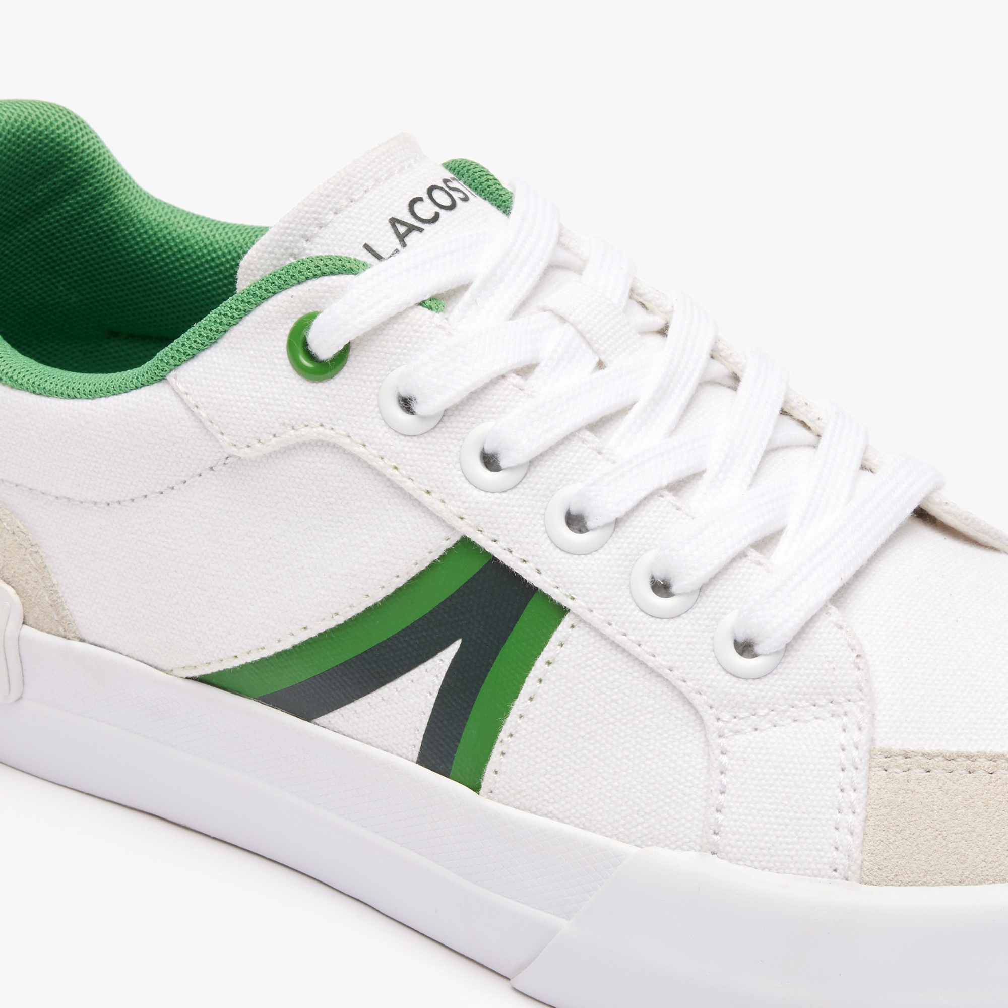 Lacoste L004 Çocuk Beyaz Sneaker