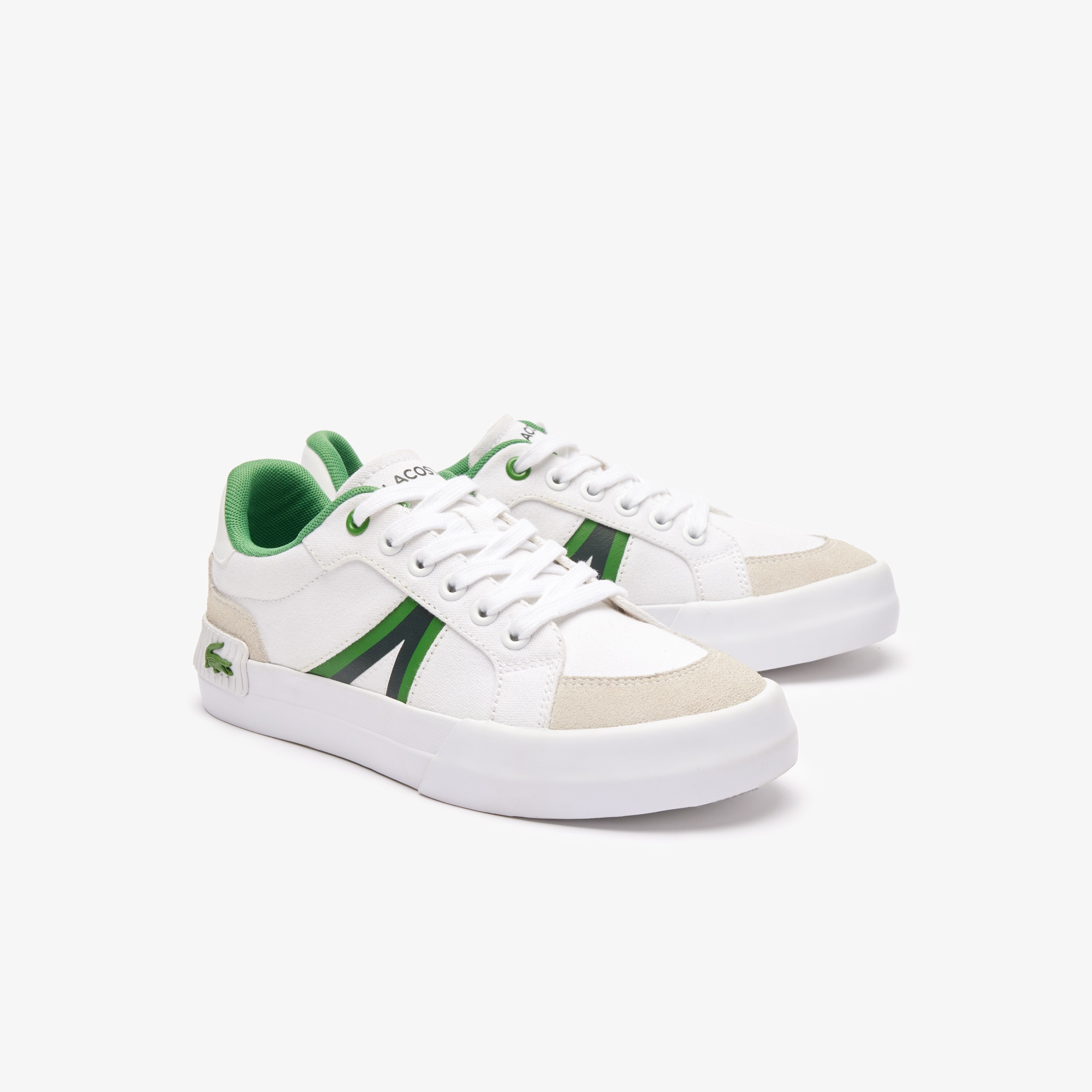 Lacoste L004 Çocuk Beyaz Sneaker