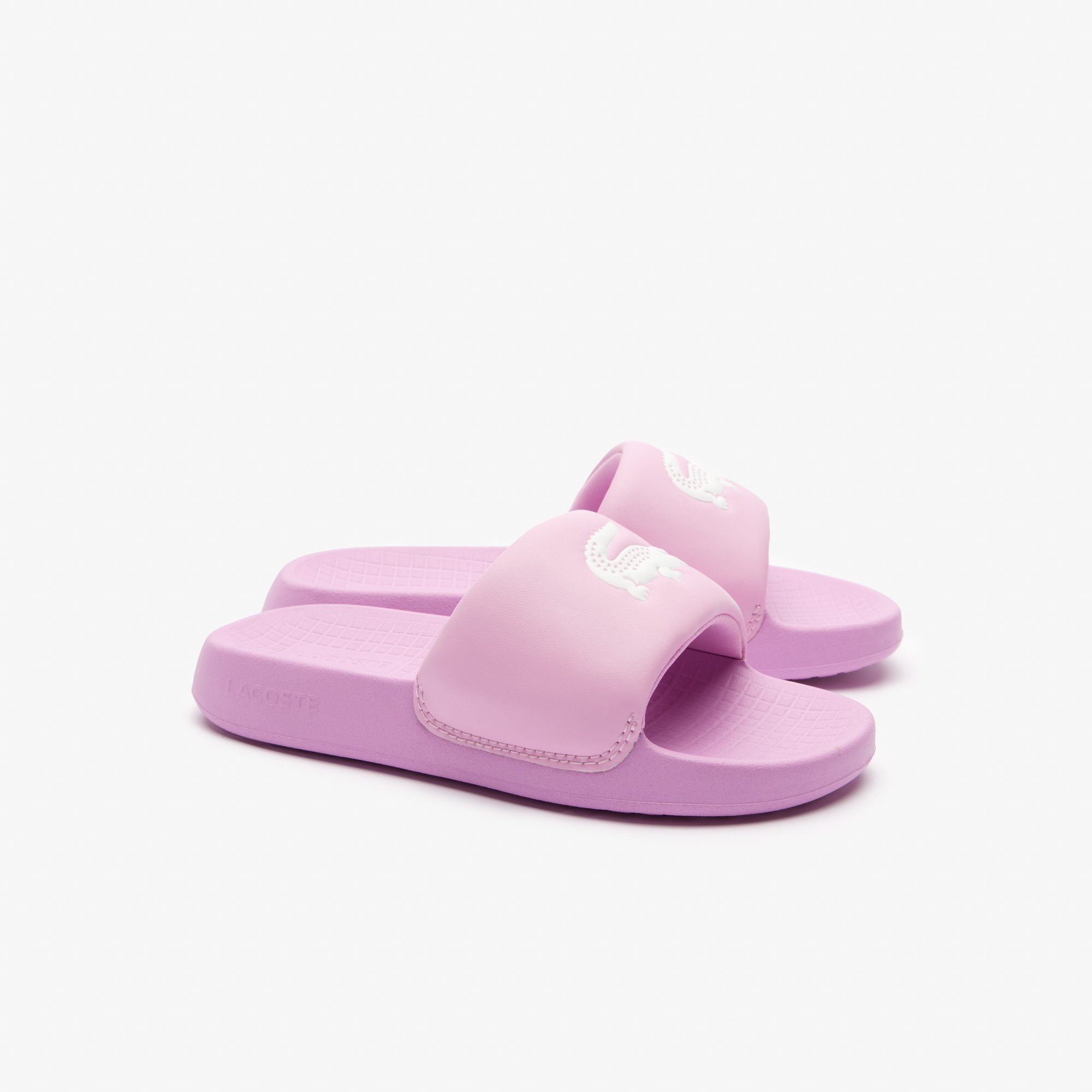 Lacoste Croco 1.0 Çocuk Pembe Terlik