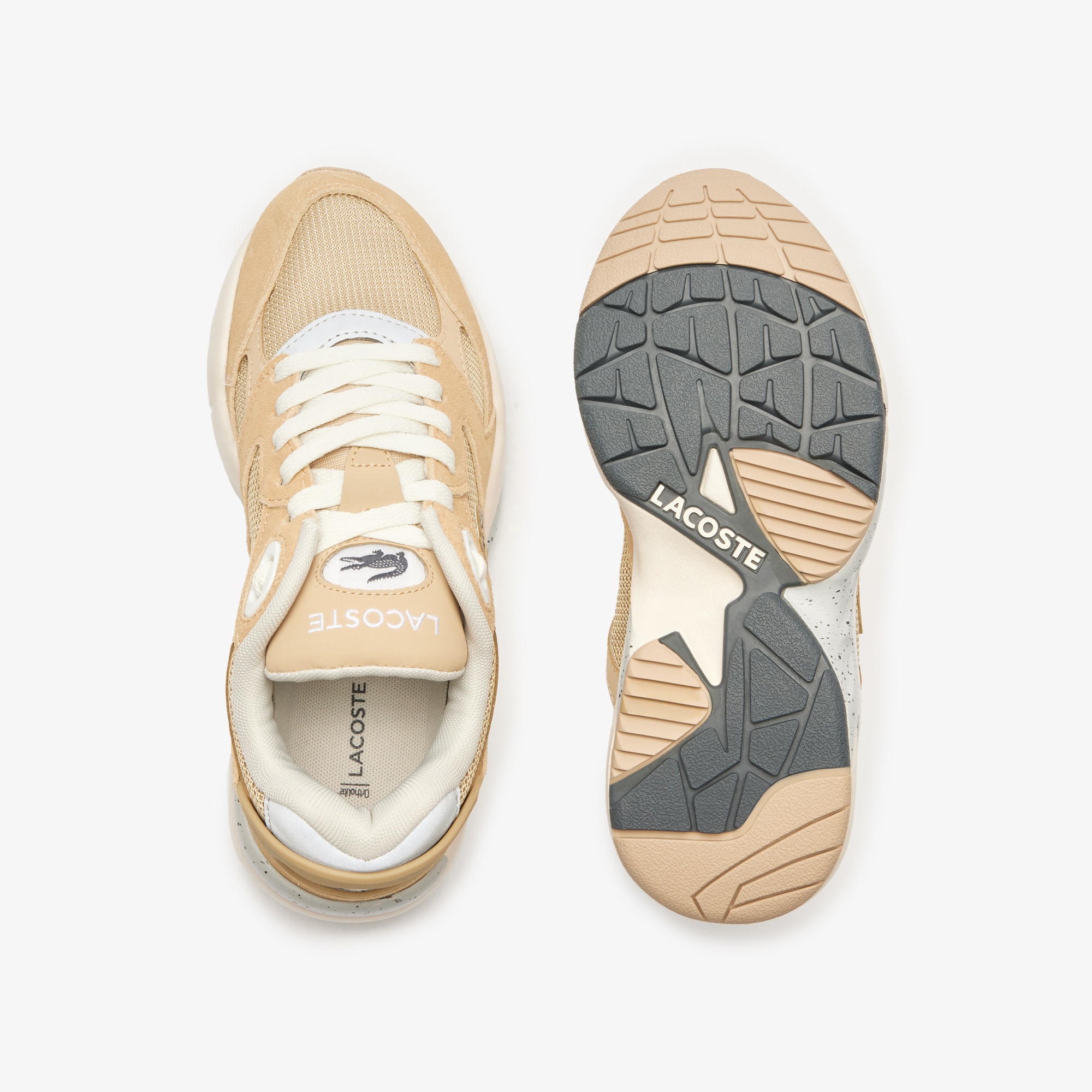 Lacoste SPORT Storm 96 Lo Vintage Kadın Kahverengi Sneaker