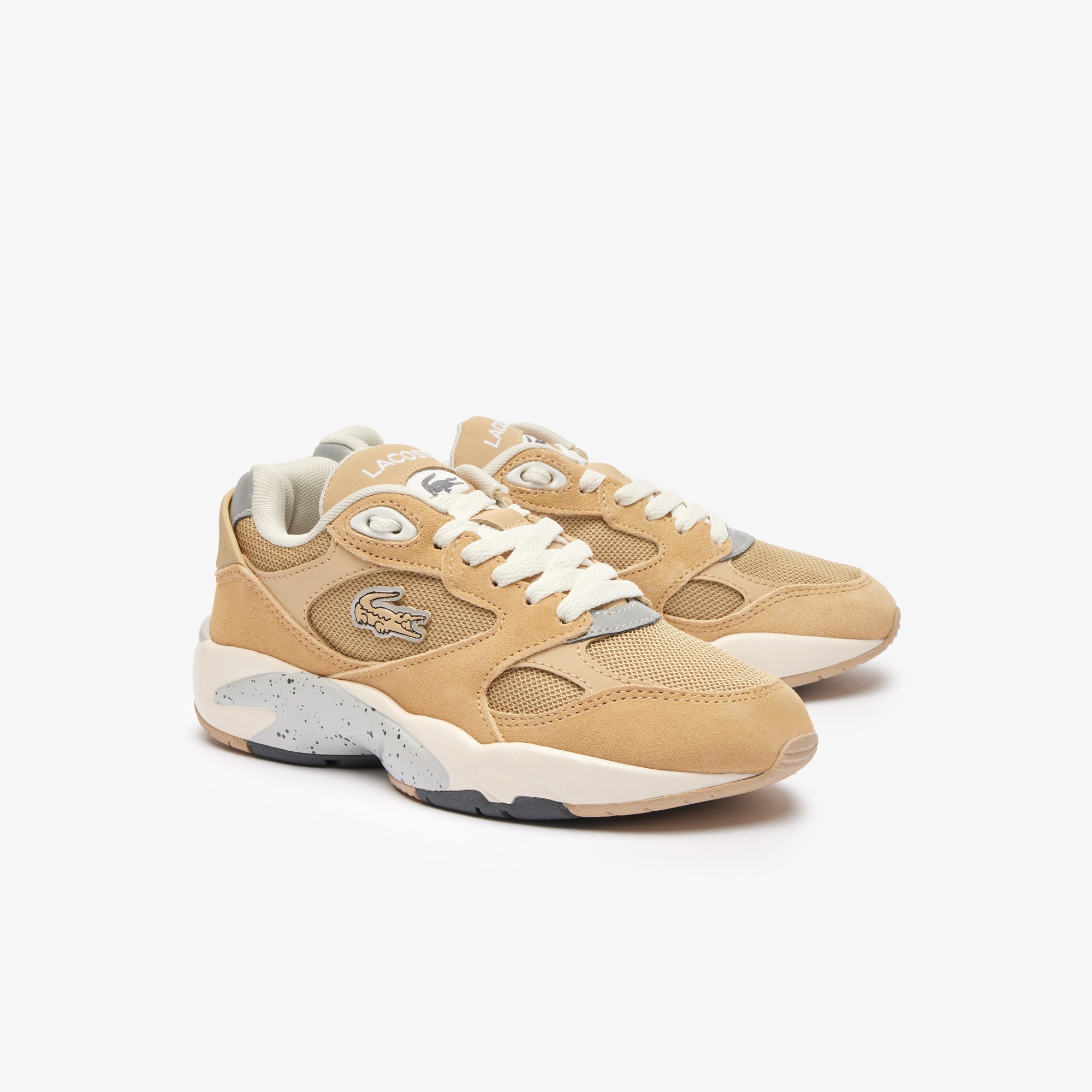 Lacoste SPORT Storm 96 Lo Vintage Kadın Kahverengi Sneaker