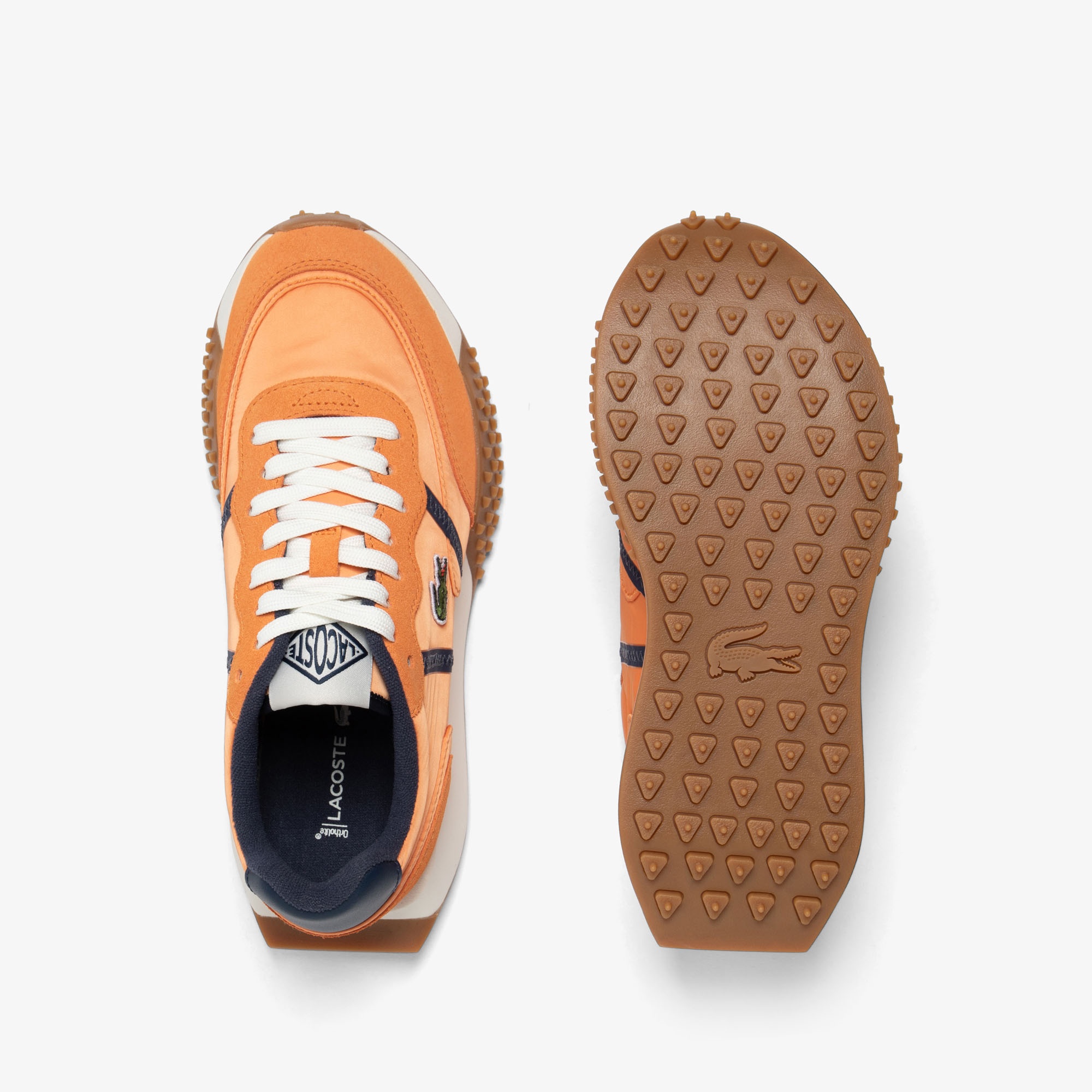 Lacoste L-Spin Deluxe 3.0 Kadın Turuncu Sneaker