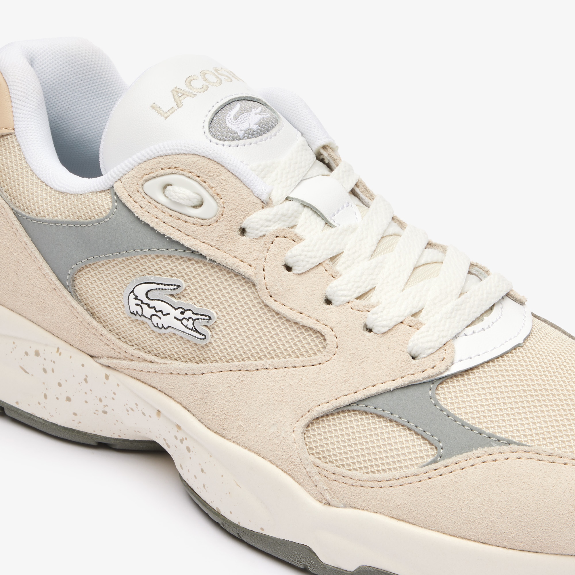 Lacoste SPORT Storm 96 Lo Vintage Erkek Bej Sneaker