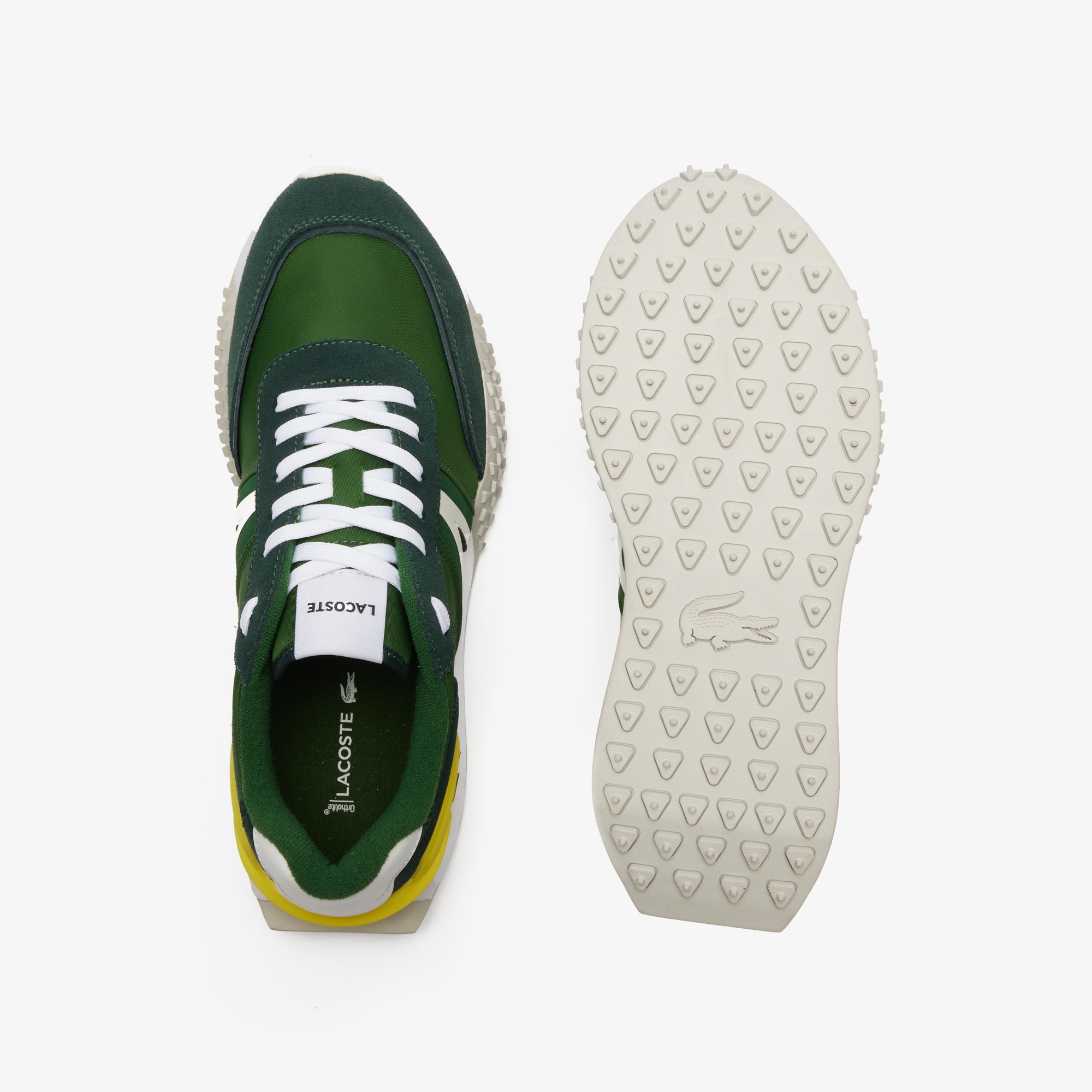 Lacoste SPORT L-Spin Deluxe Erkek Koyu Yeşil Sneaker