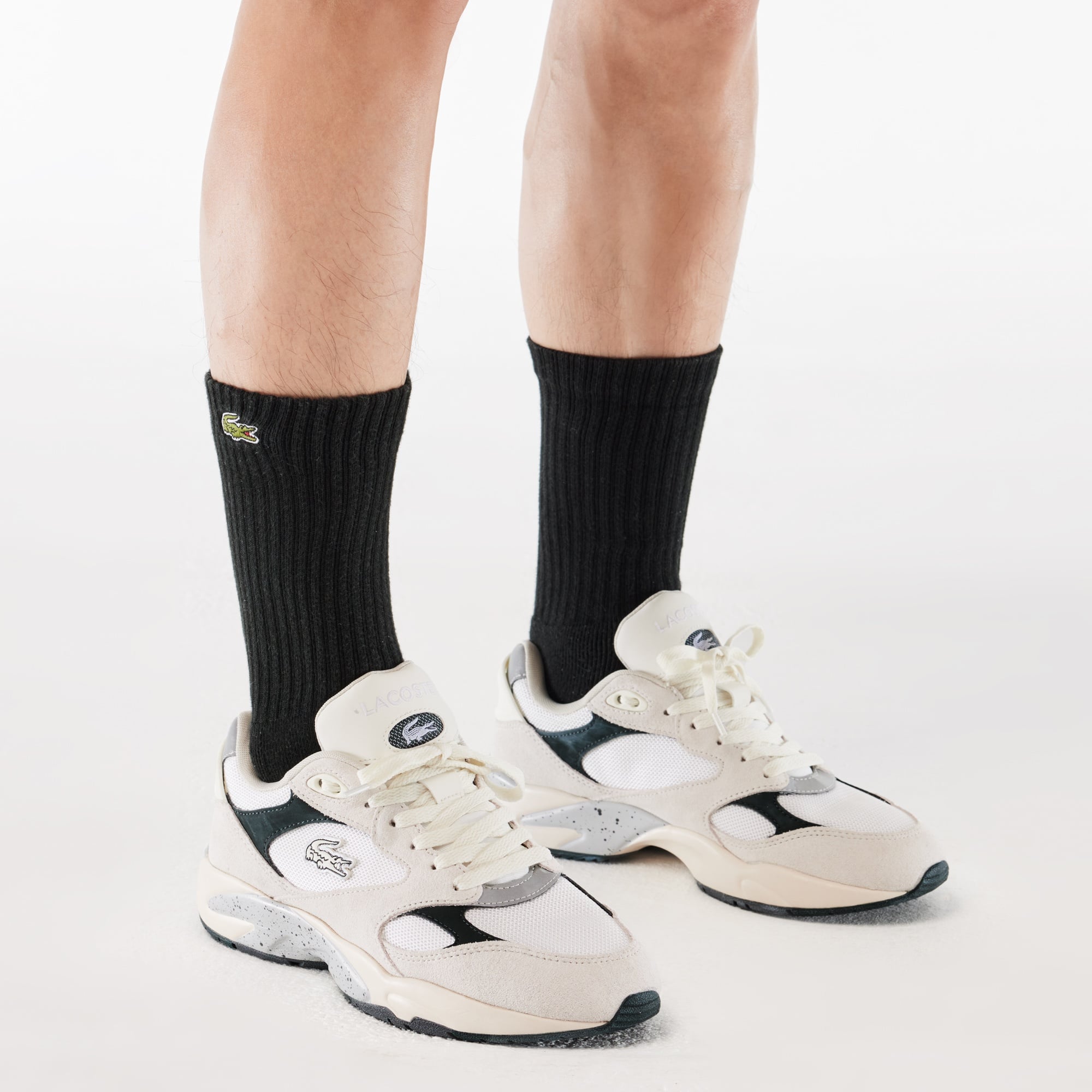 Lacoste SPORT Storm 96 Lo Vintage Erkek Bej Sneaker