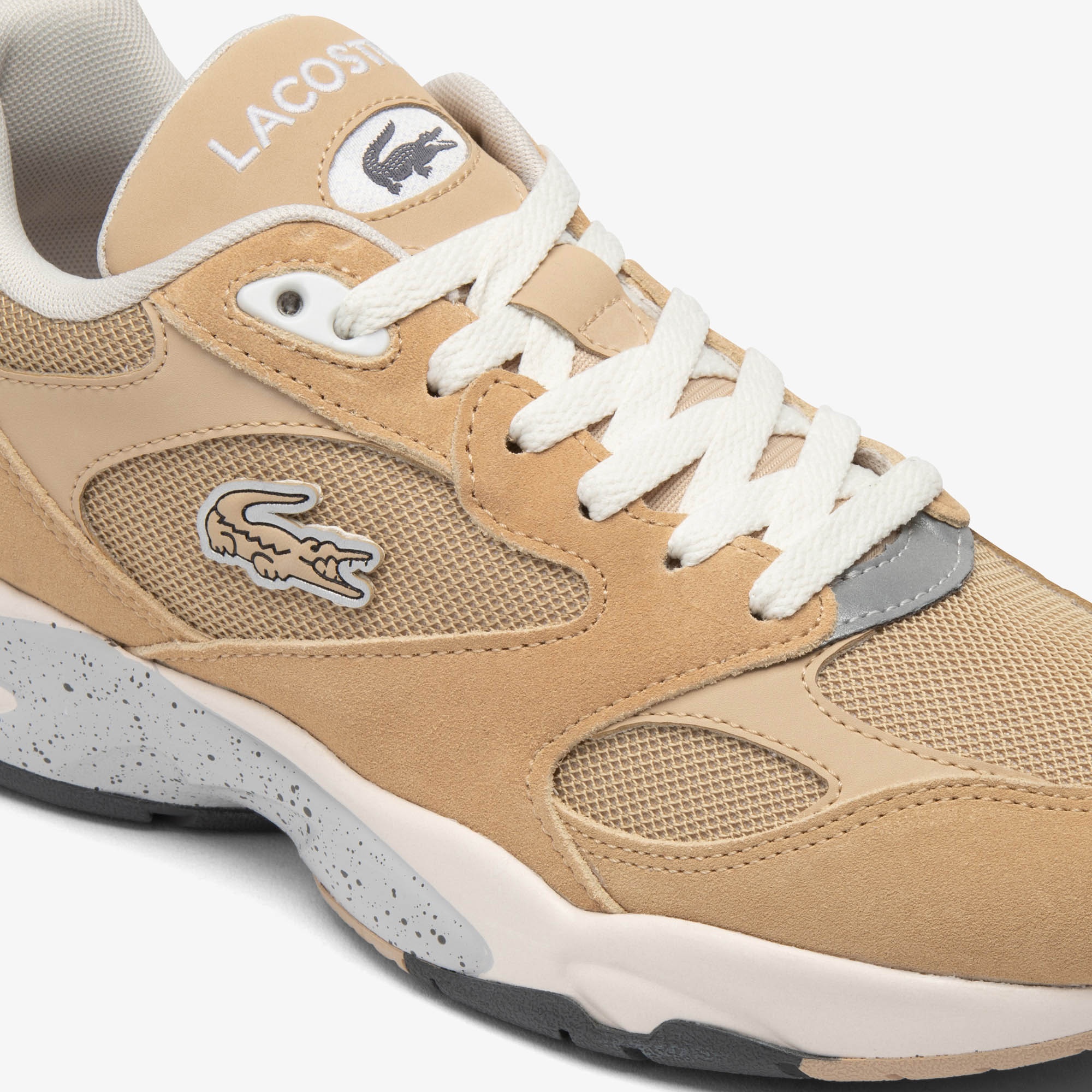 Lacoste SPORT Storm 96 Lo Vintage Erkek Açık Kahverengi Sneaker