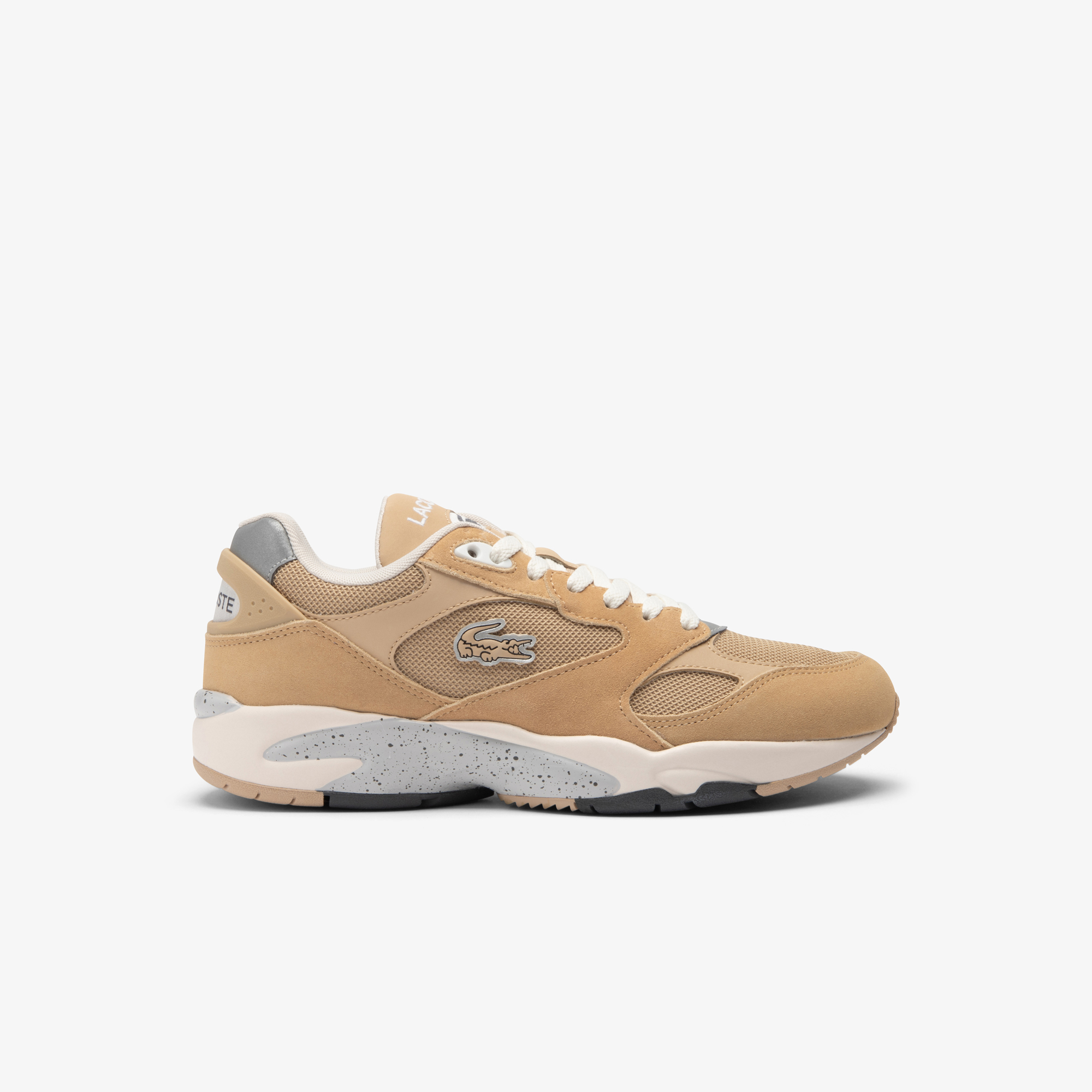 Lacoste SPORT Storm 96 Lo Vintage Erkek Açık Kahverengi Sneaker