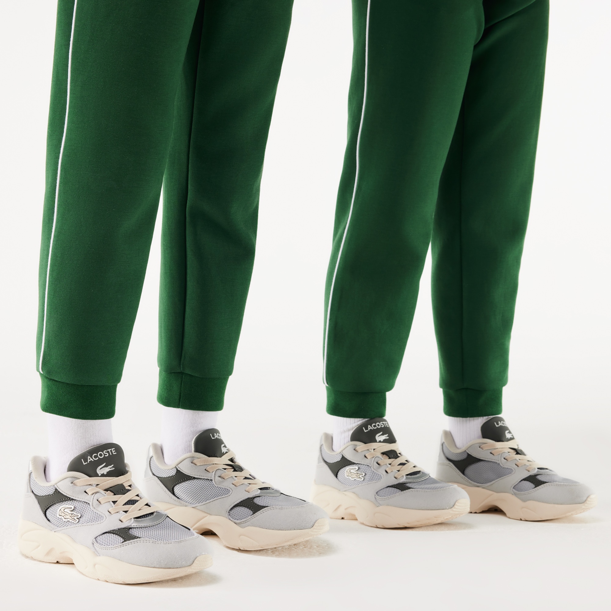 Lacoste Storm 96 Lo Vintage Çocuk Gri Sneaker