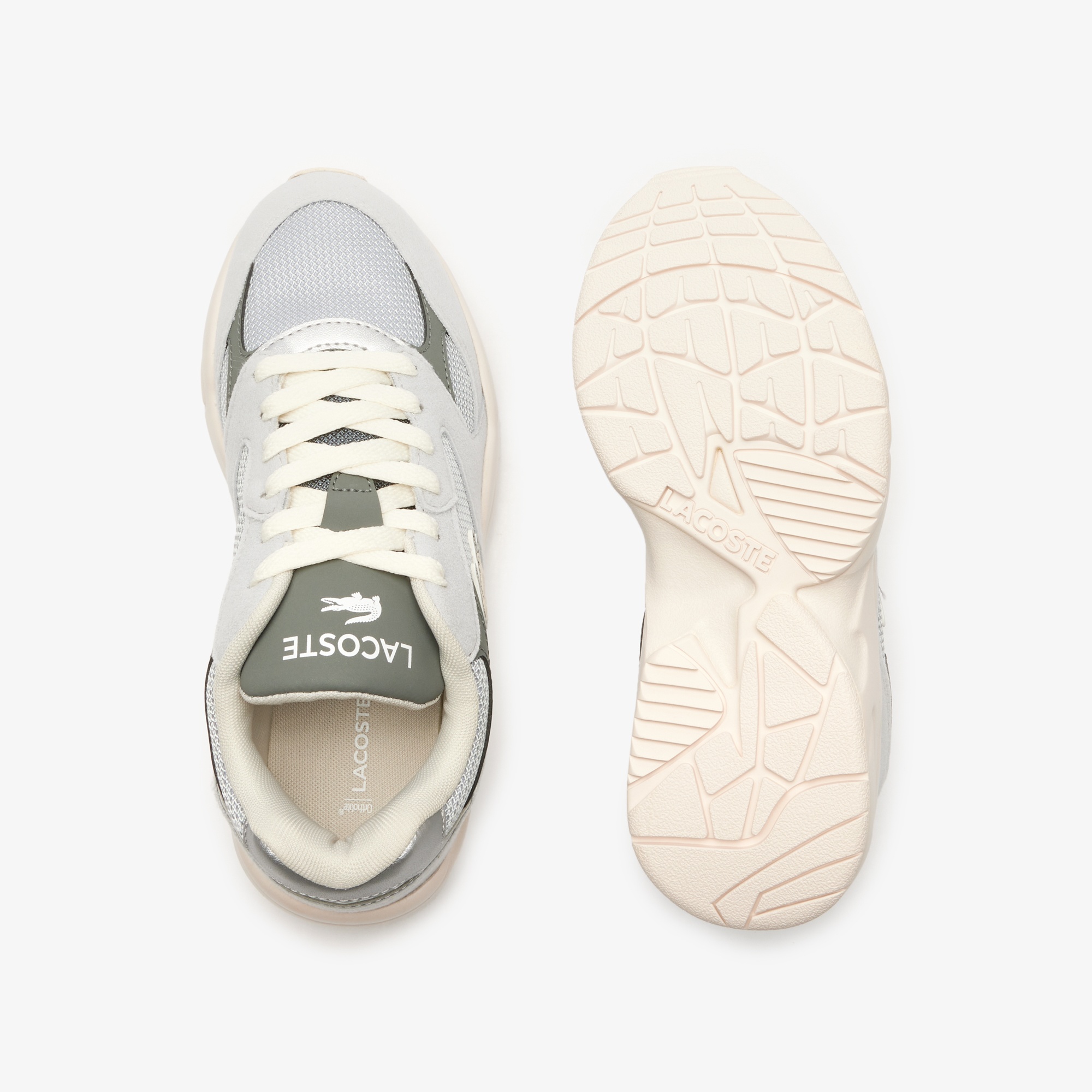 Lacoste Storm 96 Lo Vintage Çocuk Gri Sneaker