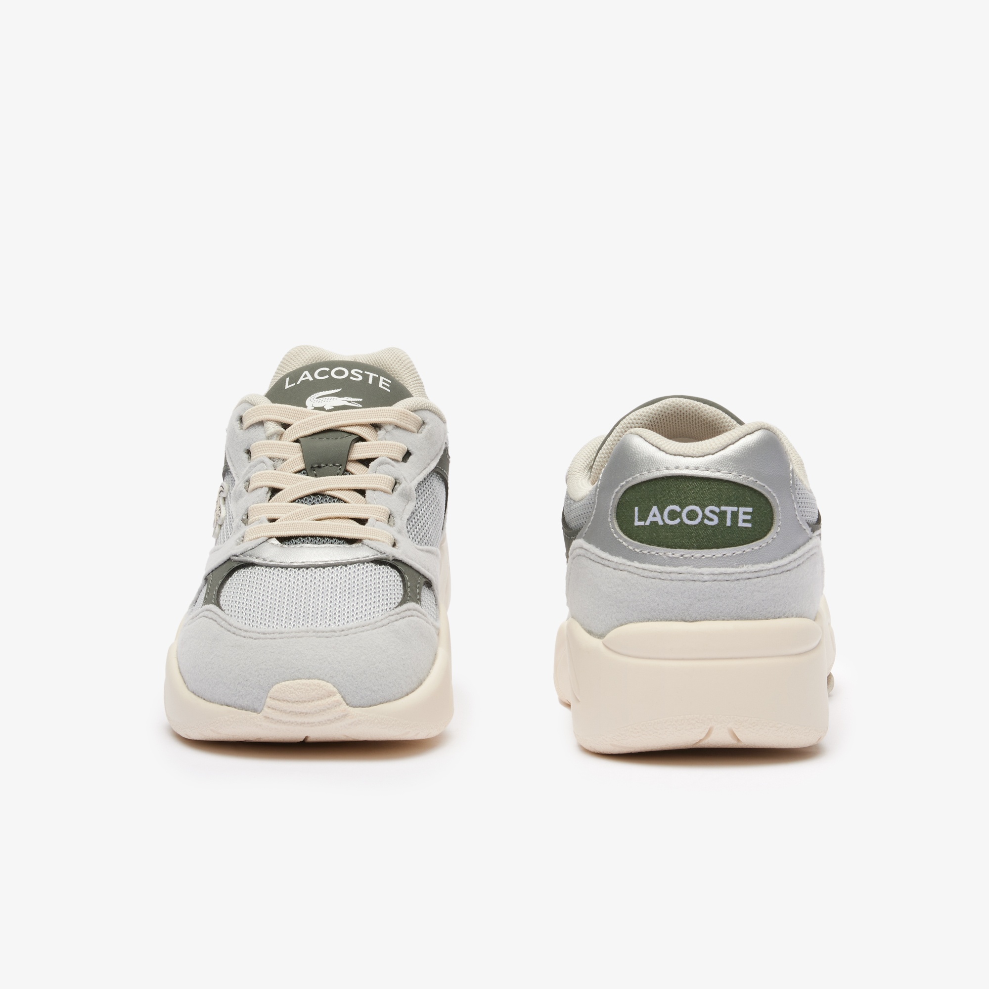 Lacoste Storm 96 Lo Vintage Çocuk Gri Sneaker