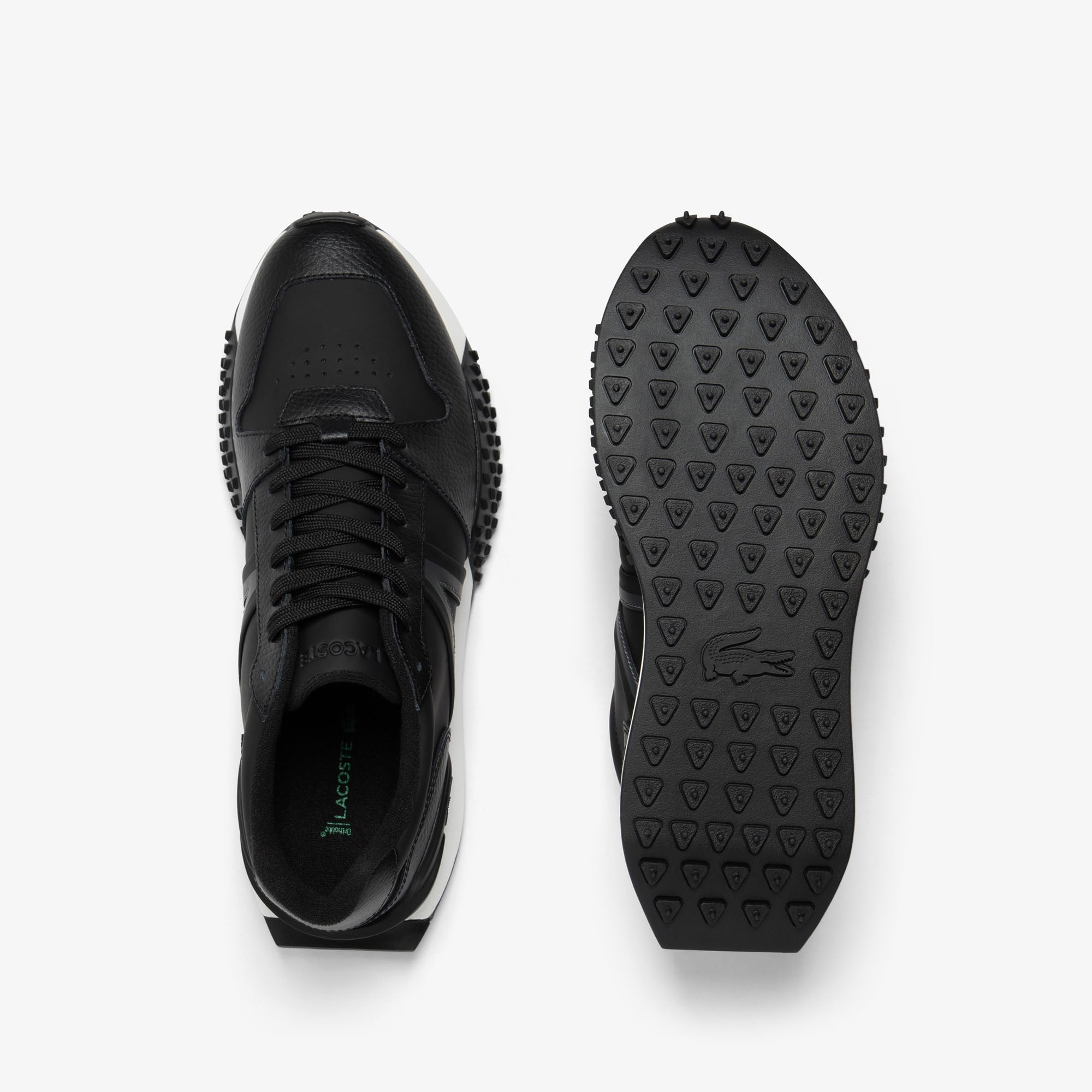 Lacoste L-Spin Deluxe Erkek Siyah Sneaker