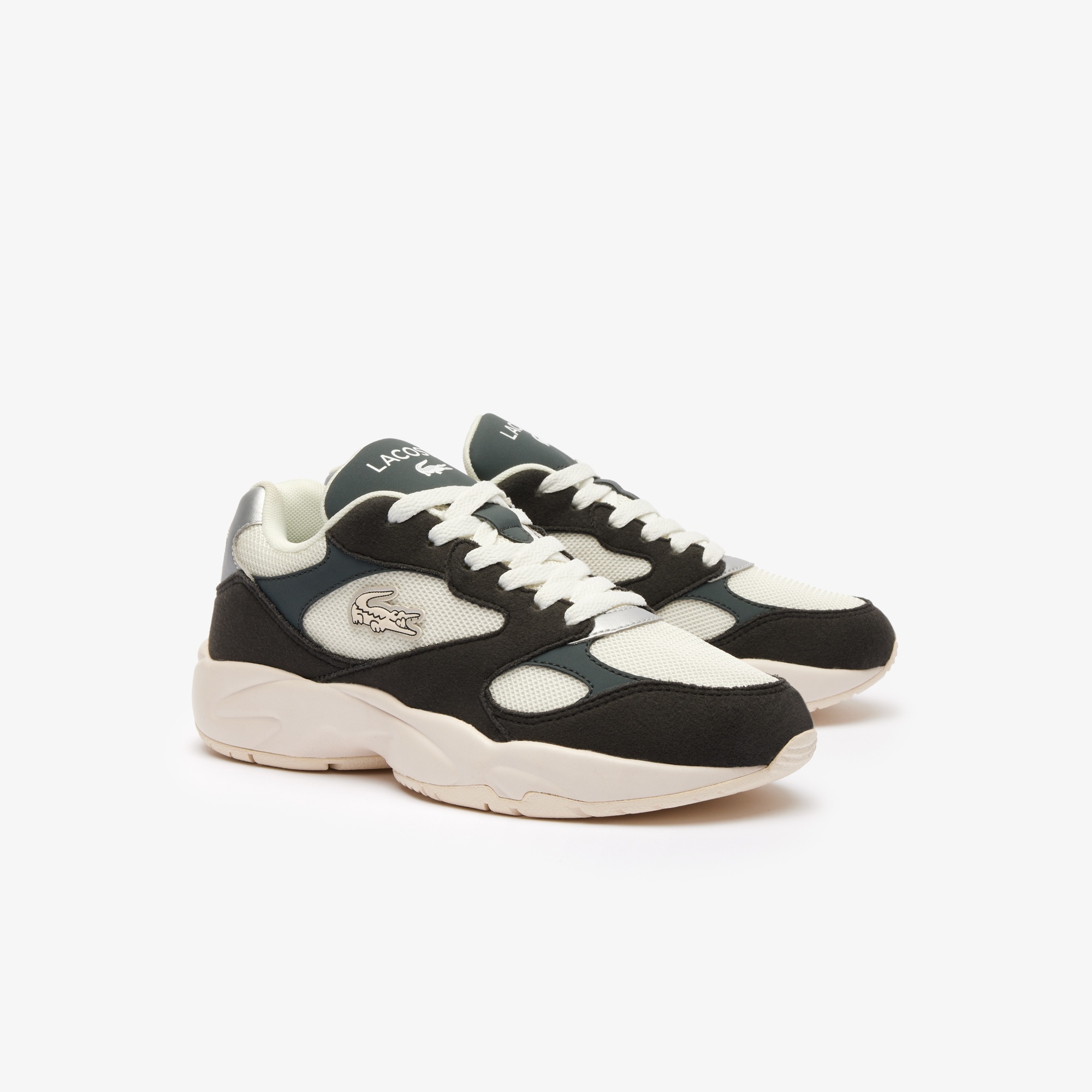 Lacoste Storm 96 Lo Vintage Çocuk Siyah Sneaker
