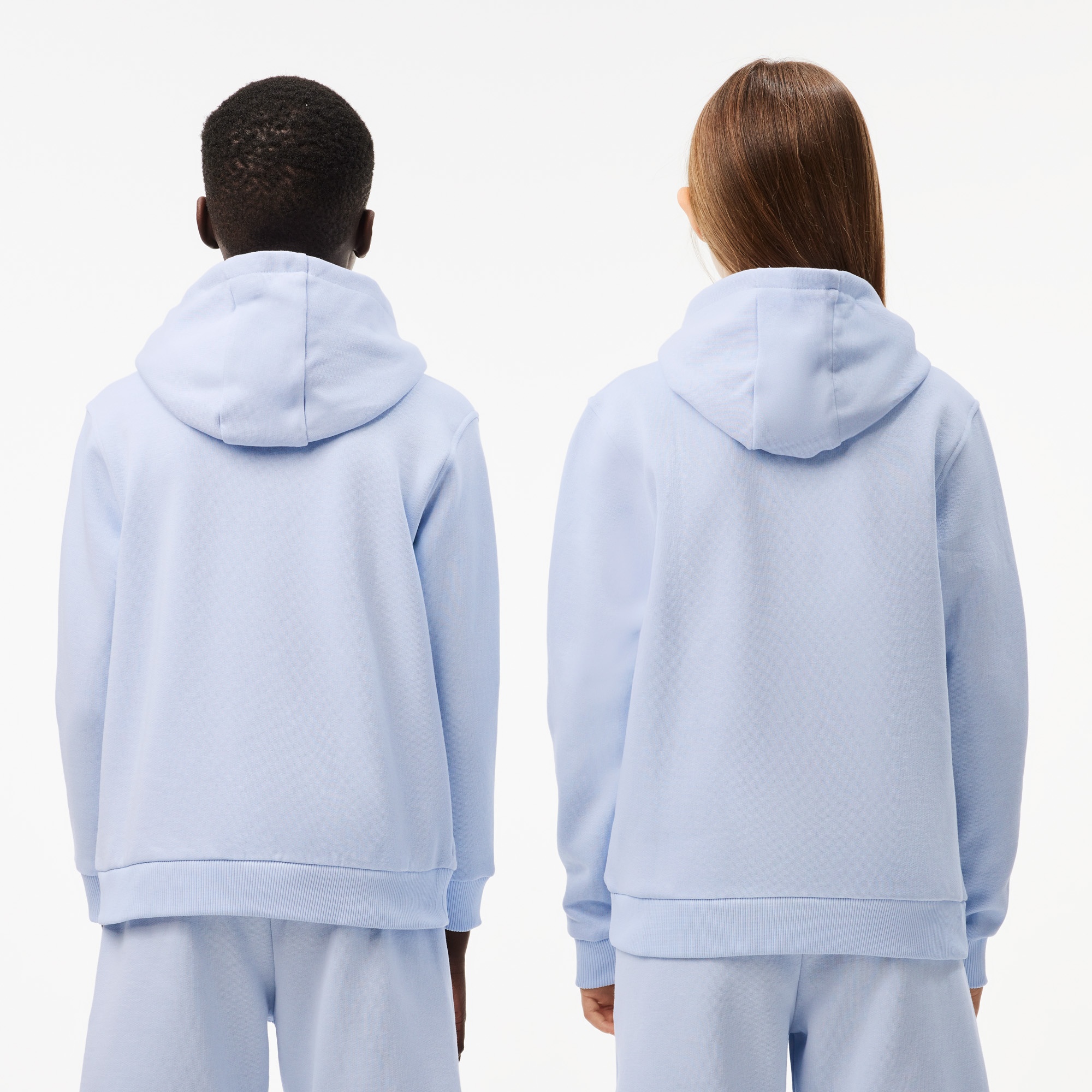 Lacoste Çocuk Kapüşonlu Mavi Sweatshirt