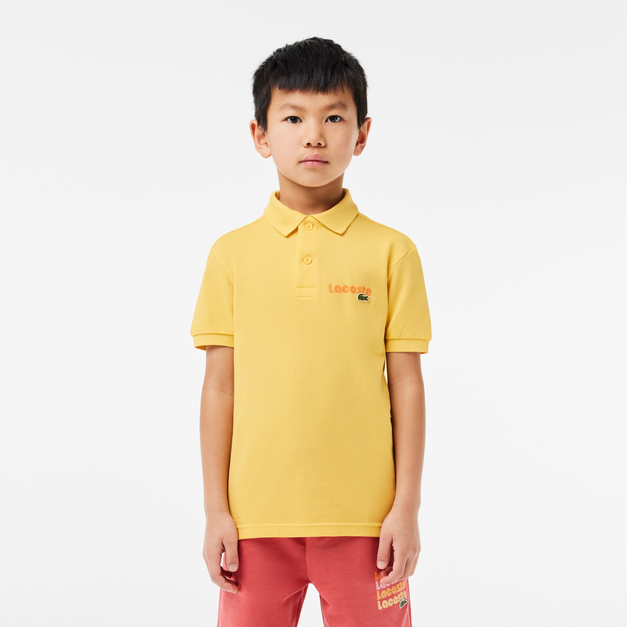 Lacoste Erkek Çocuk Sarı Polo