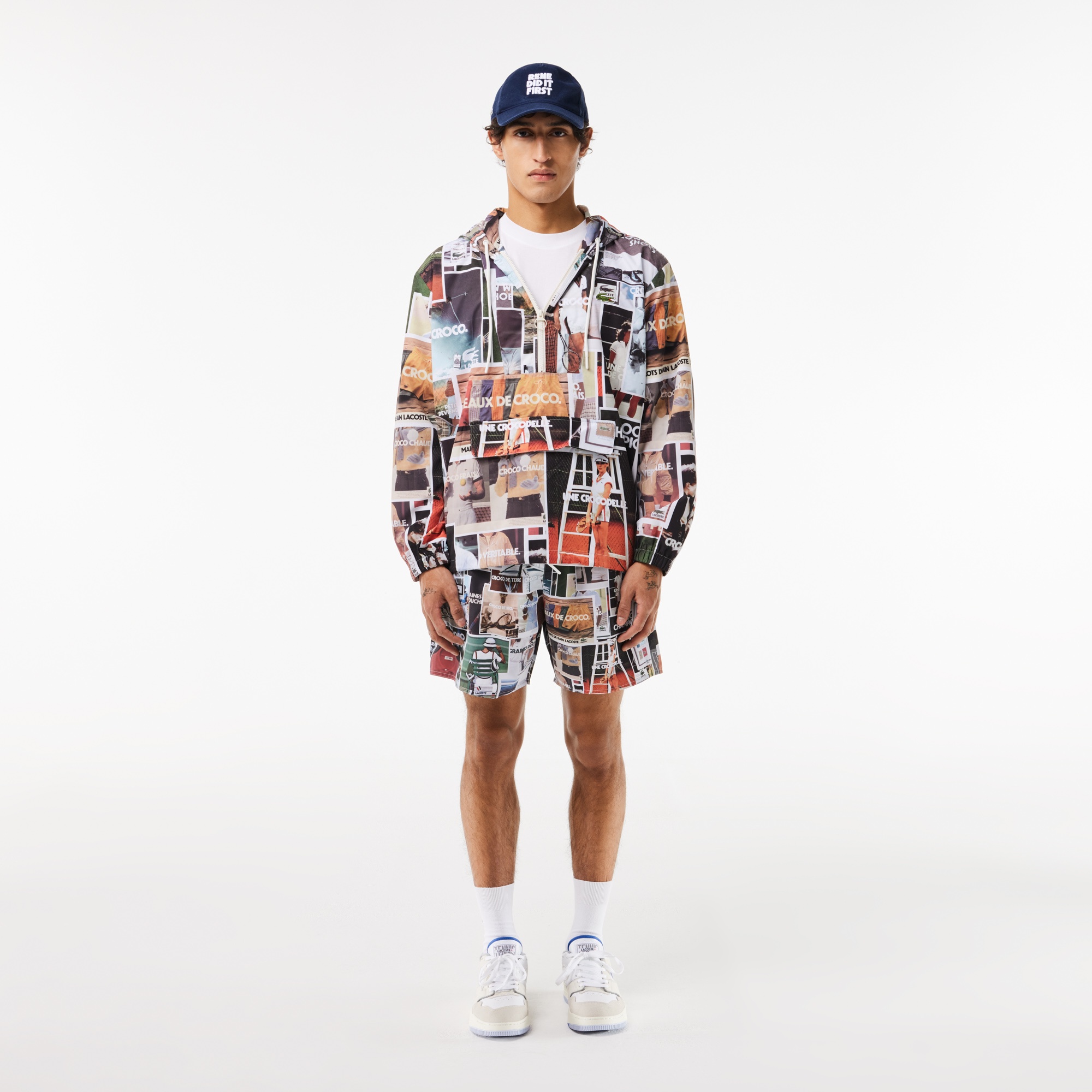 Lacoste Erkek Baskılı Renkli Mayo Şort