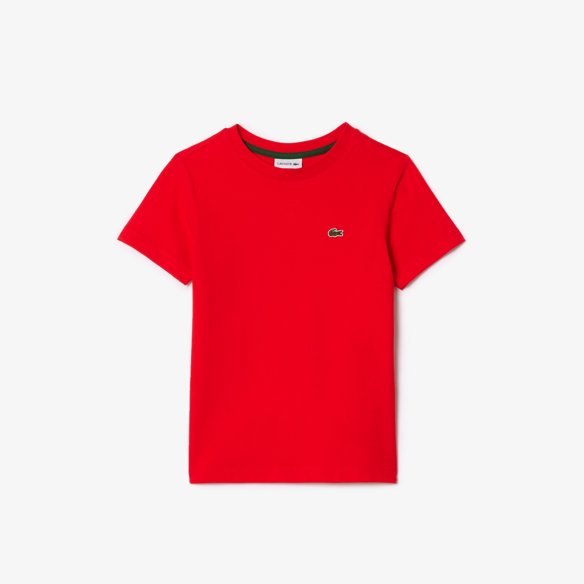 Lacoste Çocuk Bisiklet Yaka Kırmızı T-shirt