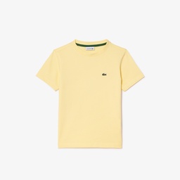 Lacoste Çocuk Bisiklet Yaka Sarı T-shirt Sarı