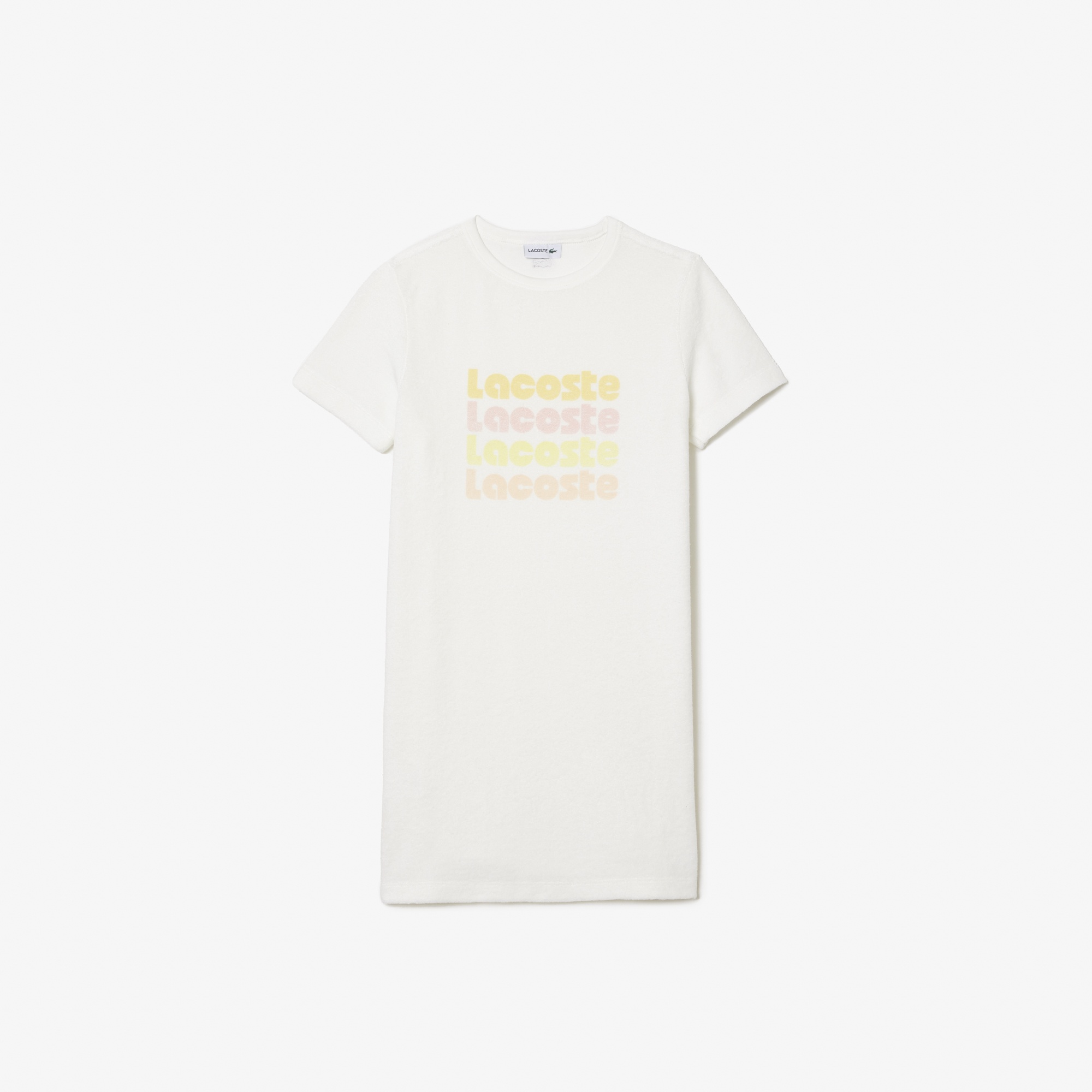 Lacoste Kız Çocuk Bej Elbise