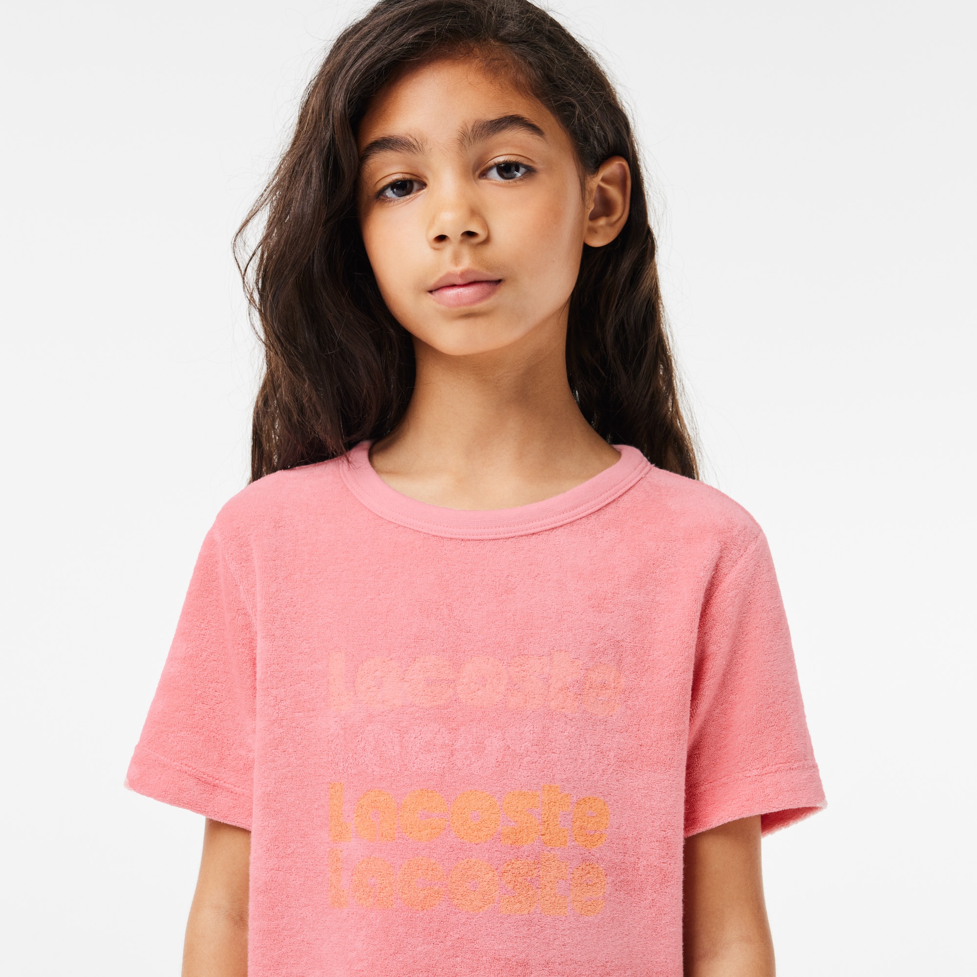 Lacoste Kız Çocuk Pembe Elbise