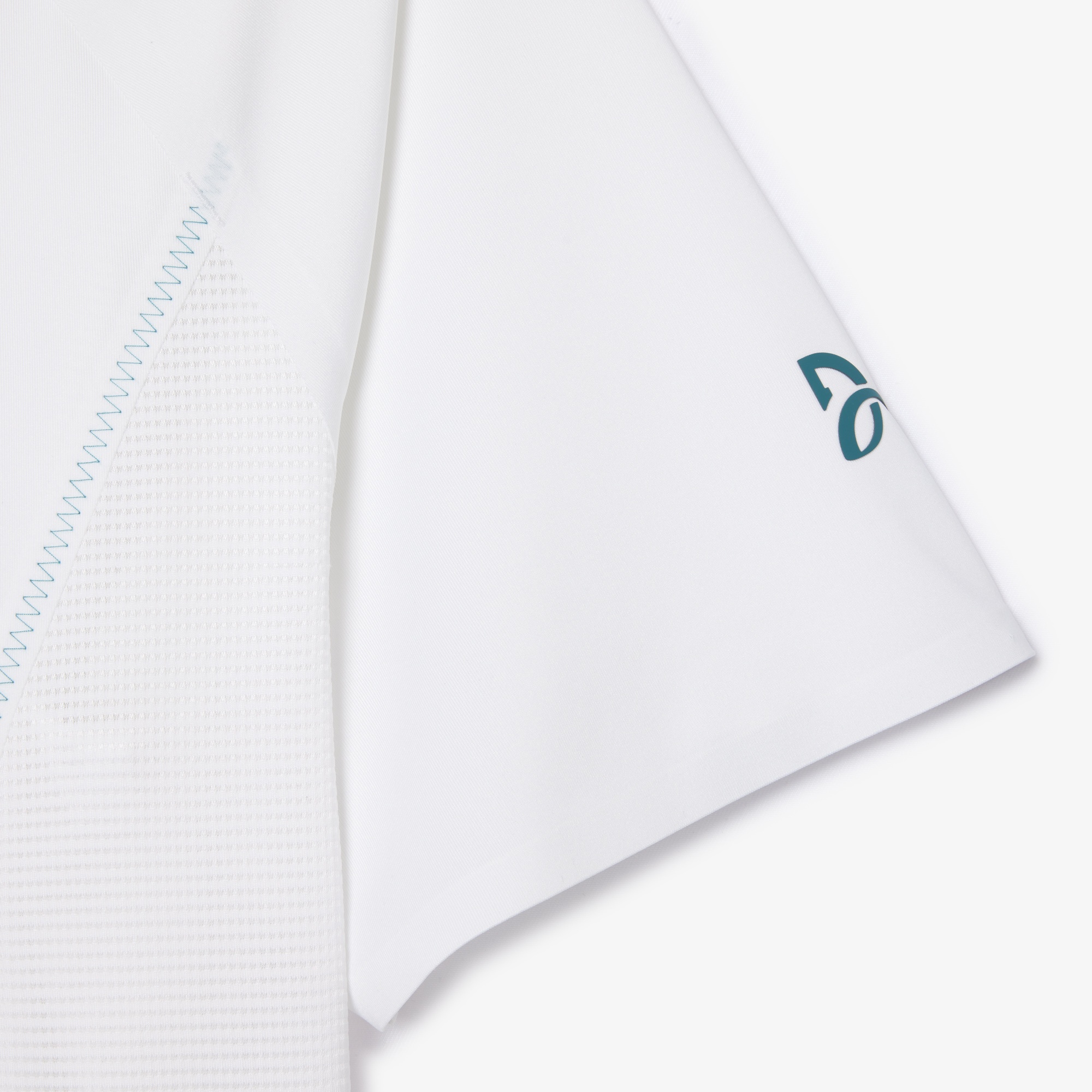 Lacoste SPORT x Novak Djokovic Erkek Regular Fit Beyaz Polo