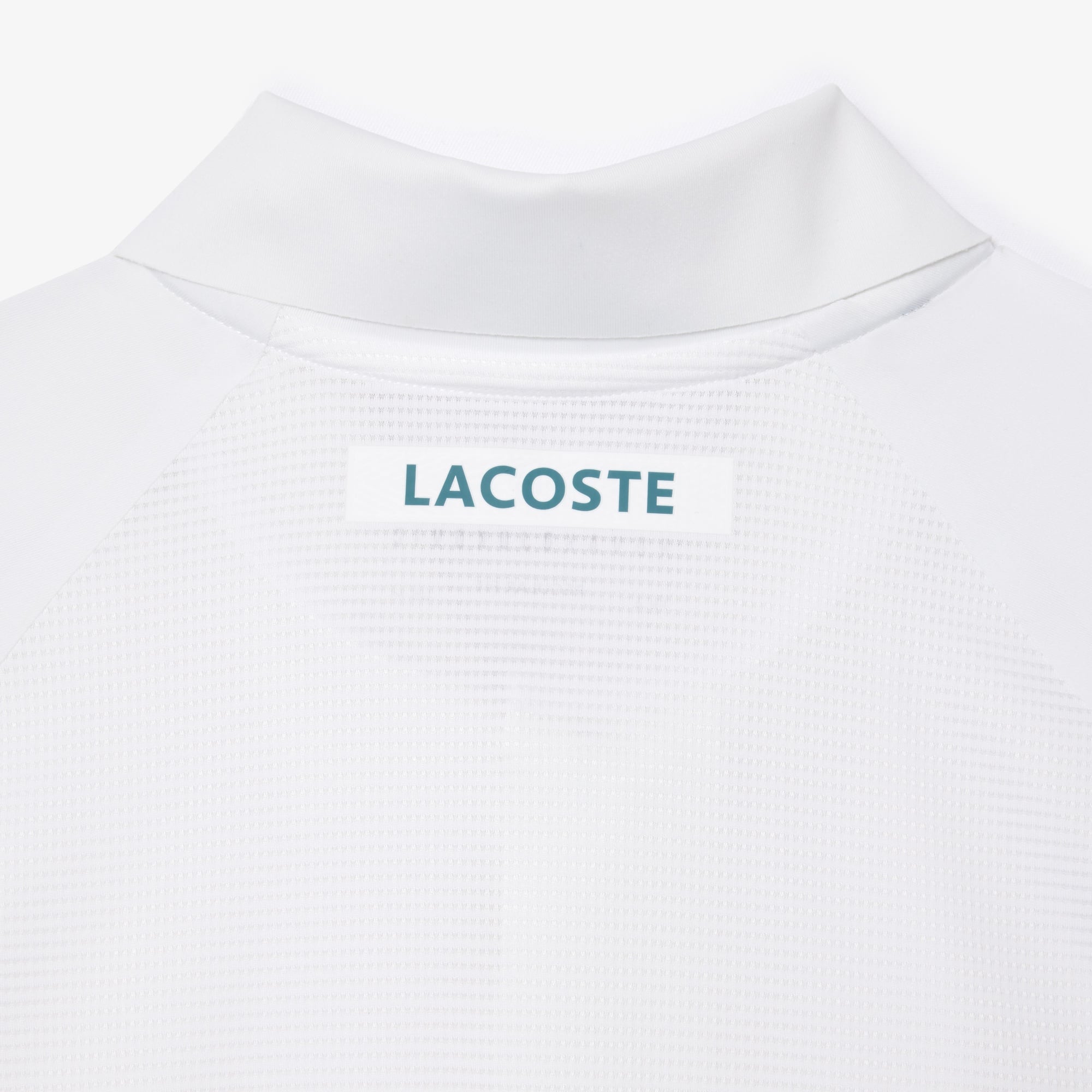 Lacoste SPORT x Novak Djokovic Erkek Regular Fit Beyaz Polo