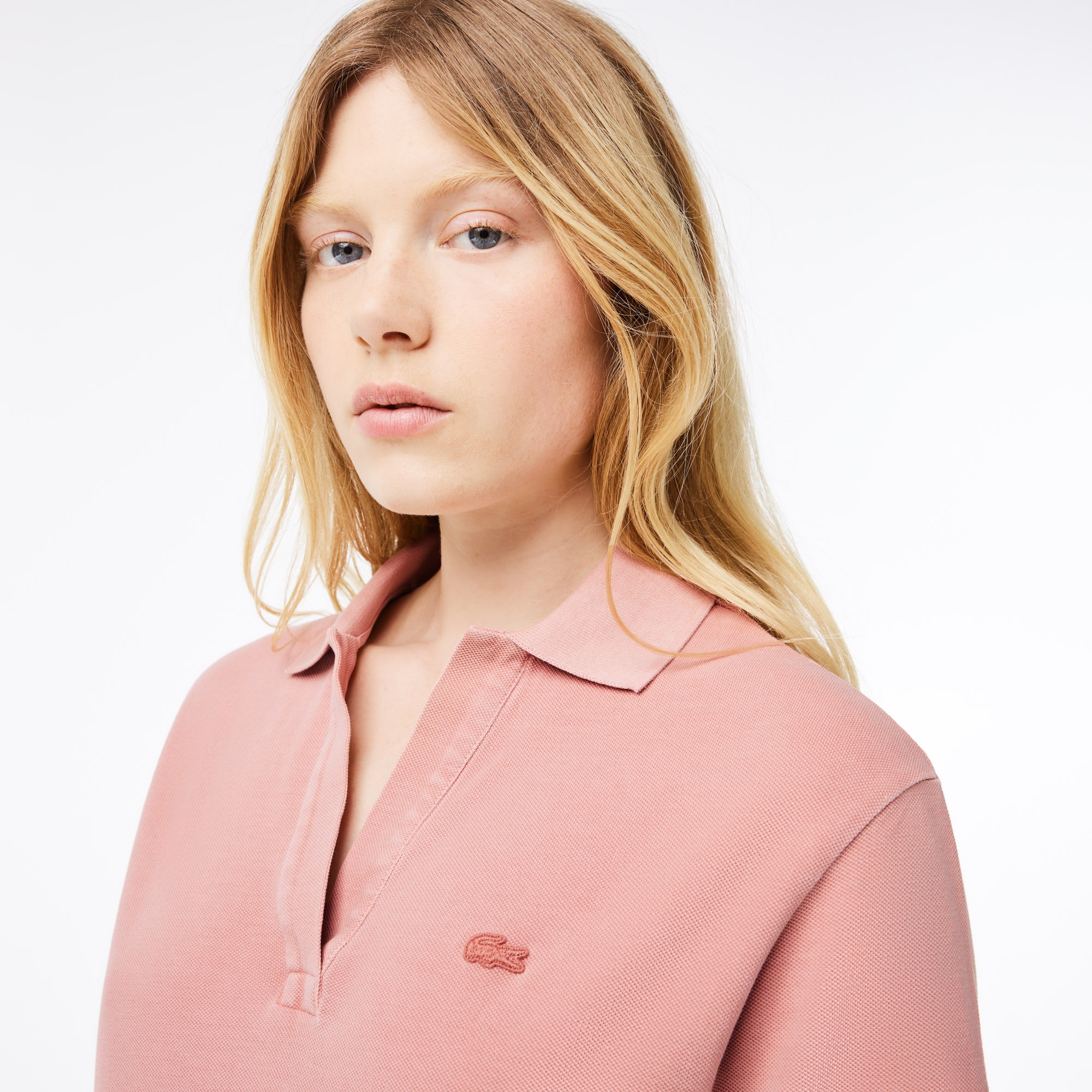 Lacoste Kadın Regular Fit Pembe Polo