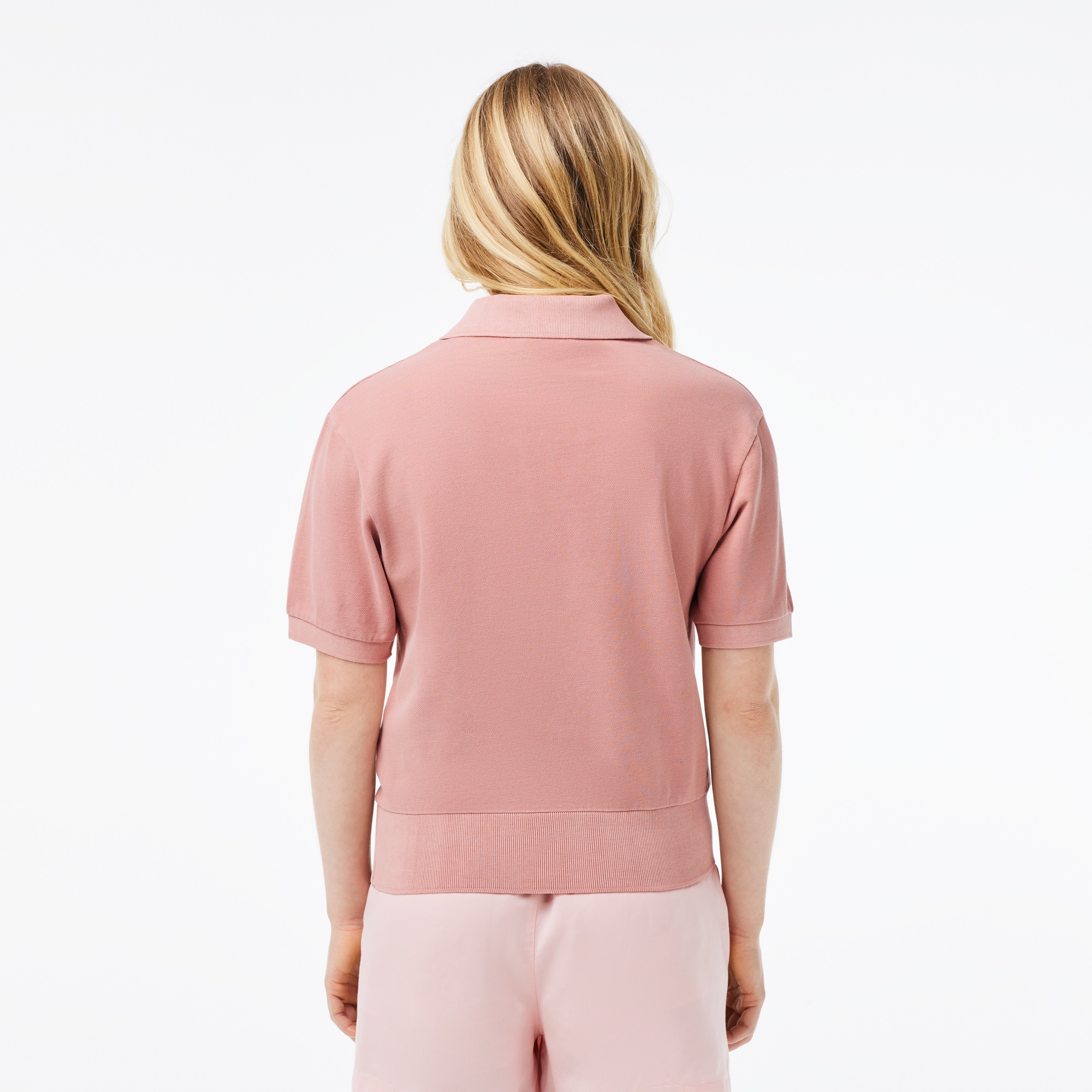 Lacoste Kadın Regular Fit Pembe Polo