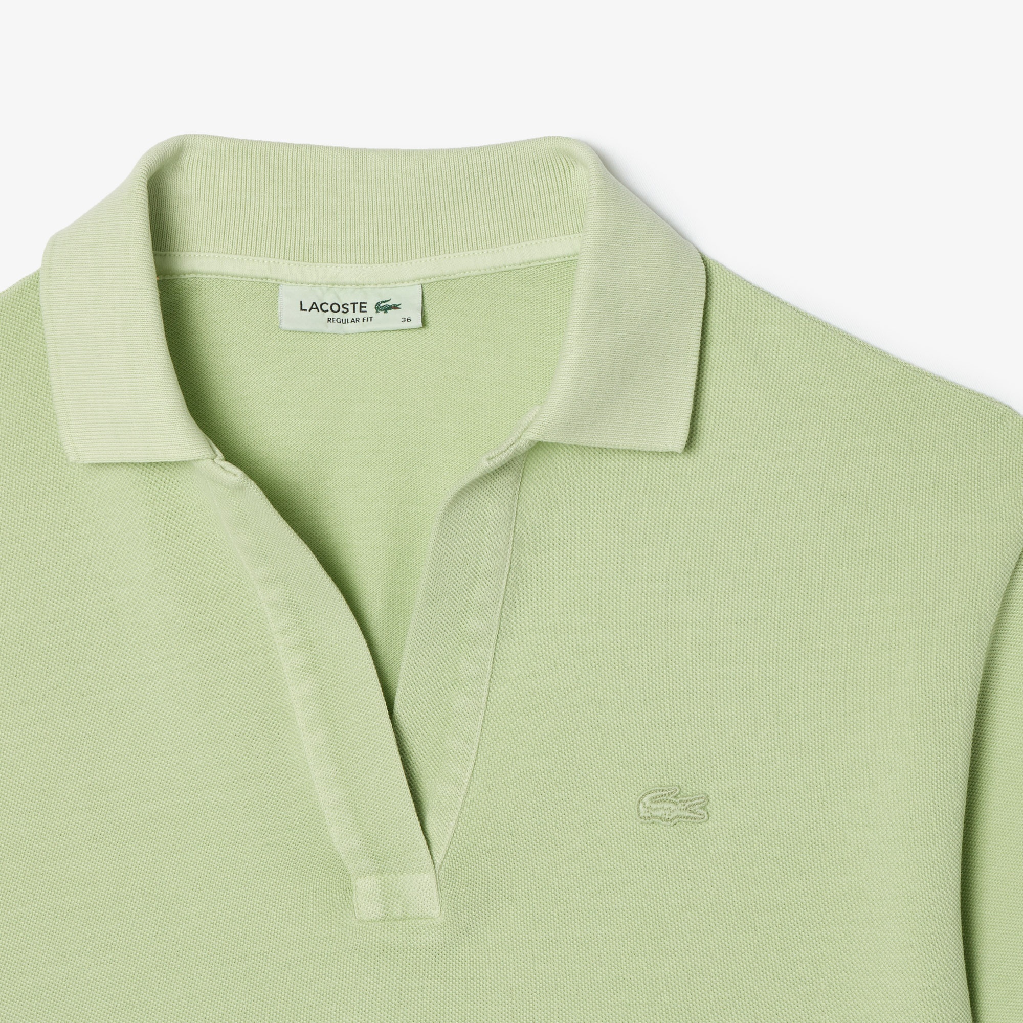 Lacoste Kadın Regular Fit Yeşil Polo