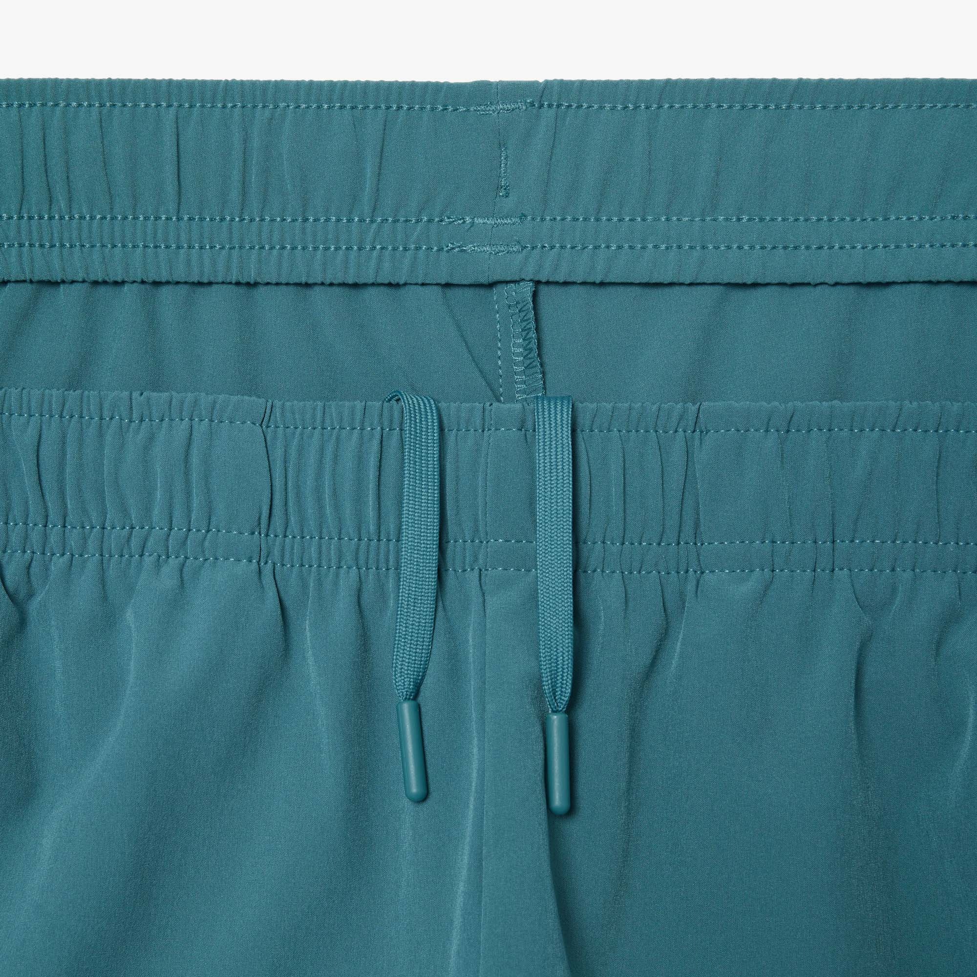 Lacoste SPORT x Novak Djokovic Erkek Regular Fit Uzun Kollu Yarım Fermuarlı Mavi Eşofman Takımı