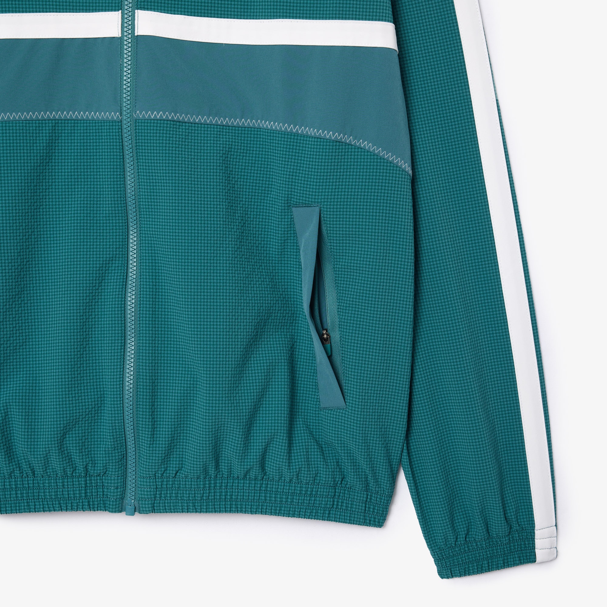 Lacoste SPORT x Novak Djokovic Erkek Regular Fit Uzun Kollu Yarım Fermuarlı Mavi Eşofman Takımı