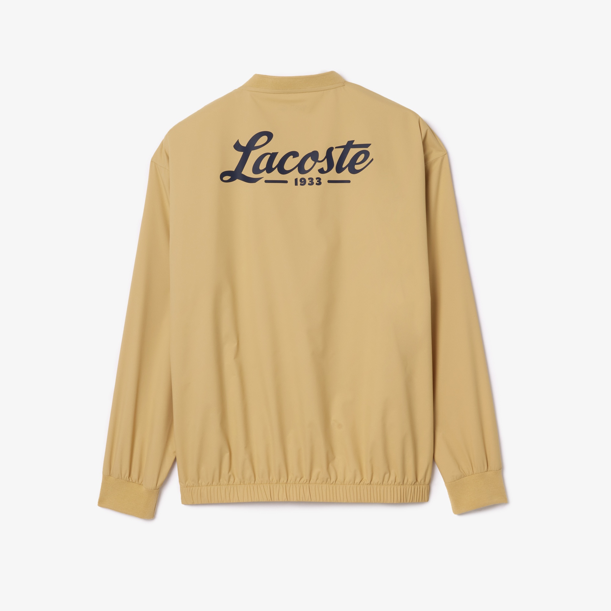 Lacoste Erkek Loose Fit V Yaka Sarı Sweatshirt