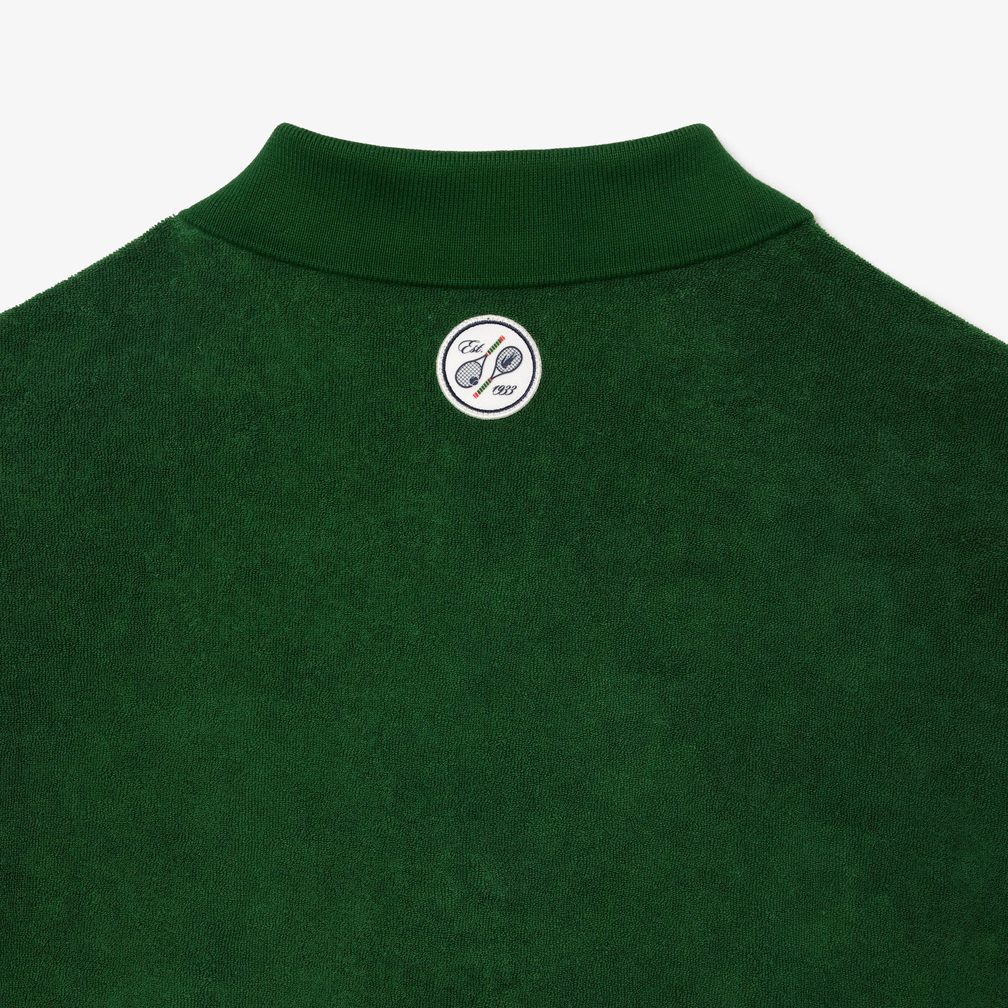 Lacoste x Roland Garros Unisex Relaxed Fit Yeşil Polo