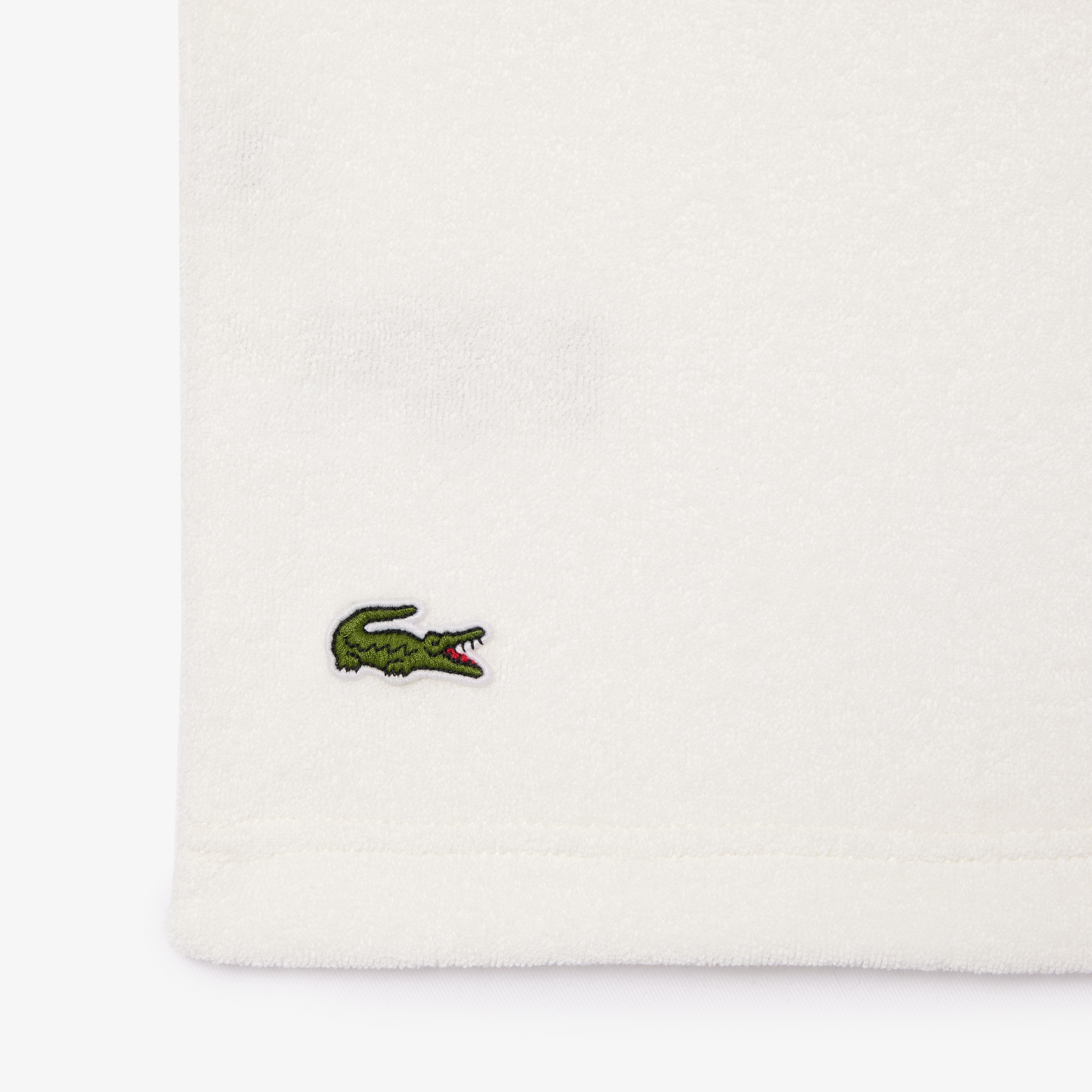 Lacoste x Roland Garros Unisex Relaxed Fit Beyaz Polo