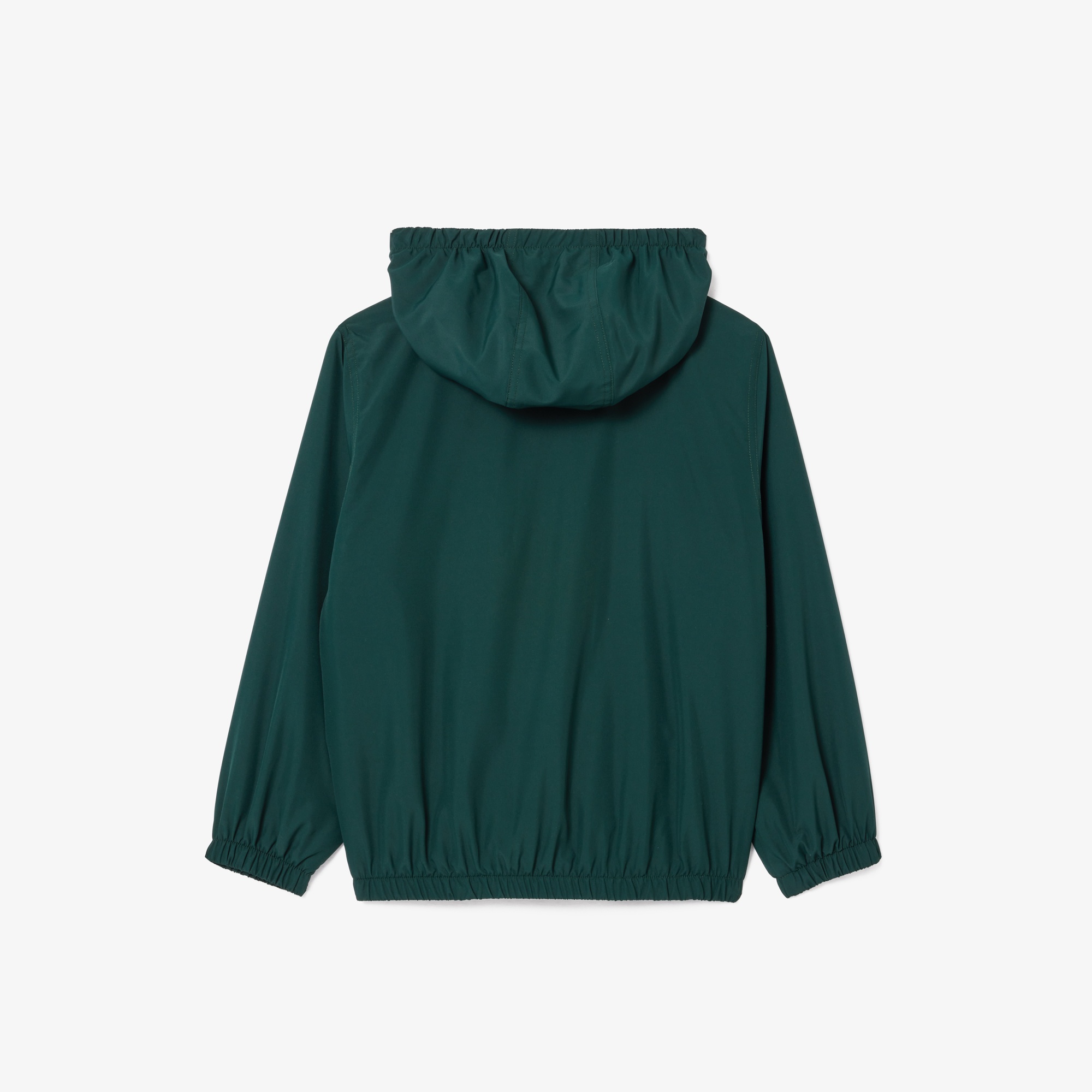 Lacoste Çocuk Kapüşonlu Baskılı Yeşil Mont