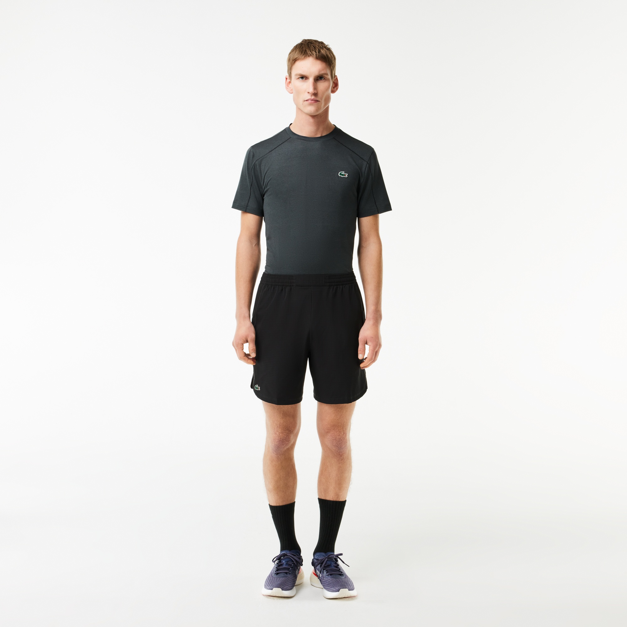 Lacoste Erkek Relaxed Fit Siyah Şort