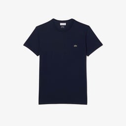 Erkek Regular Fit Bisiklet Yaka Lacivert T-Shirt Lacivert