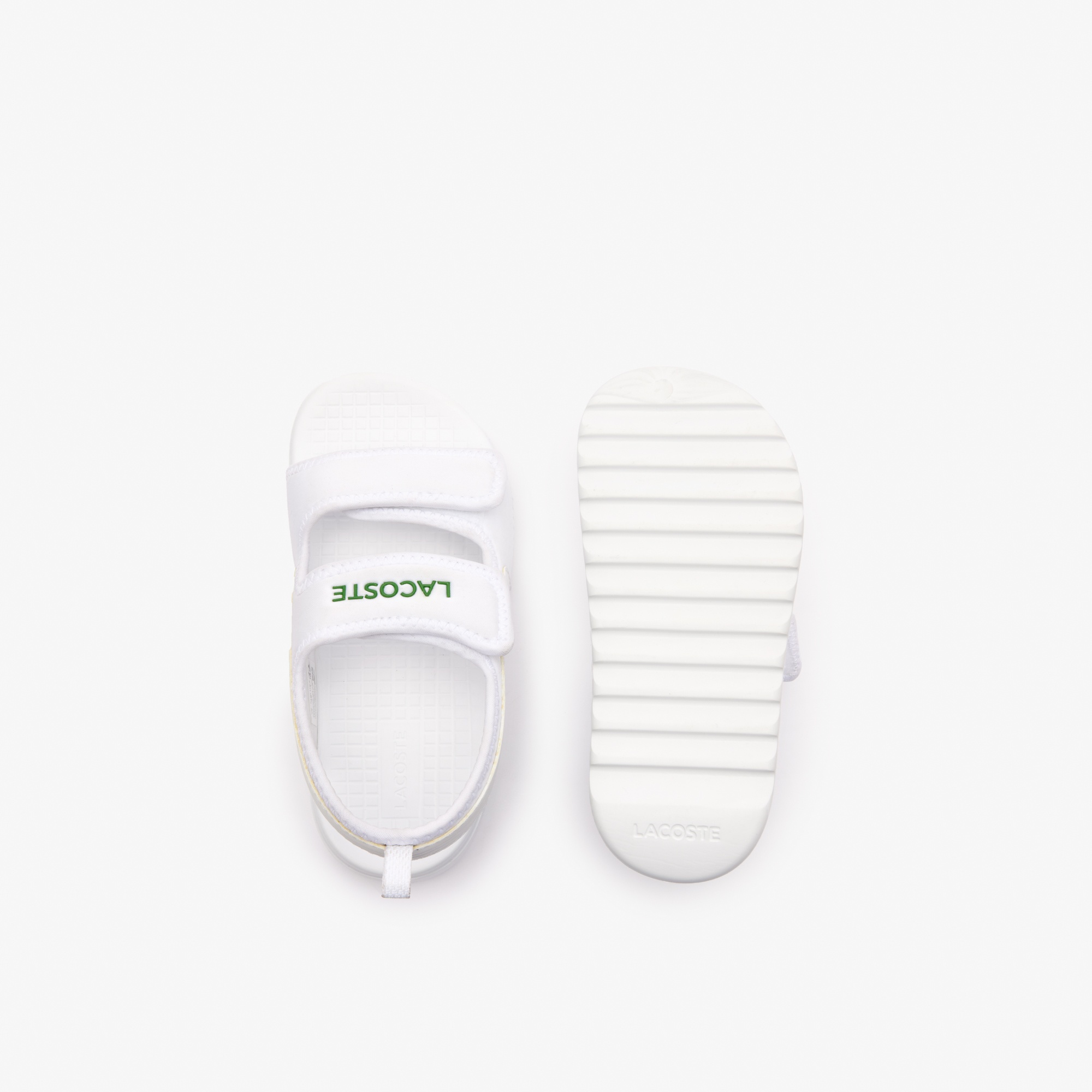 Lacoste Çocuk Beyaz Terlik