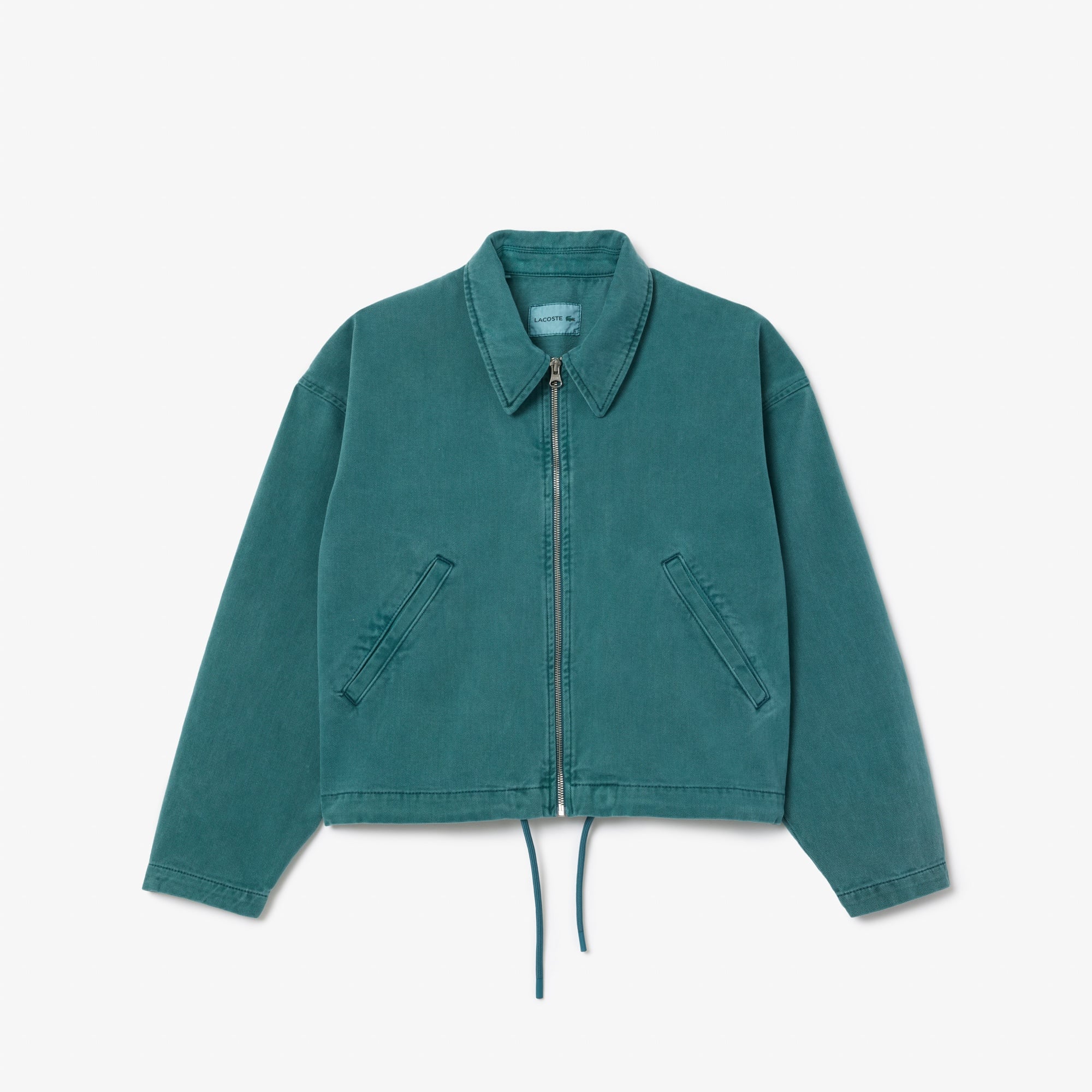 Lacoste Kadın Denim Yeşil Ceket