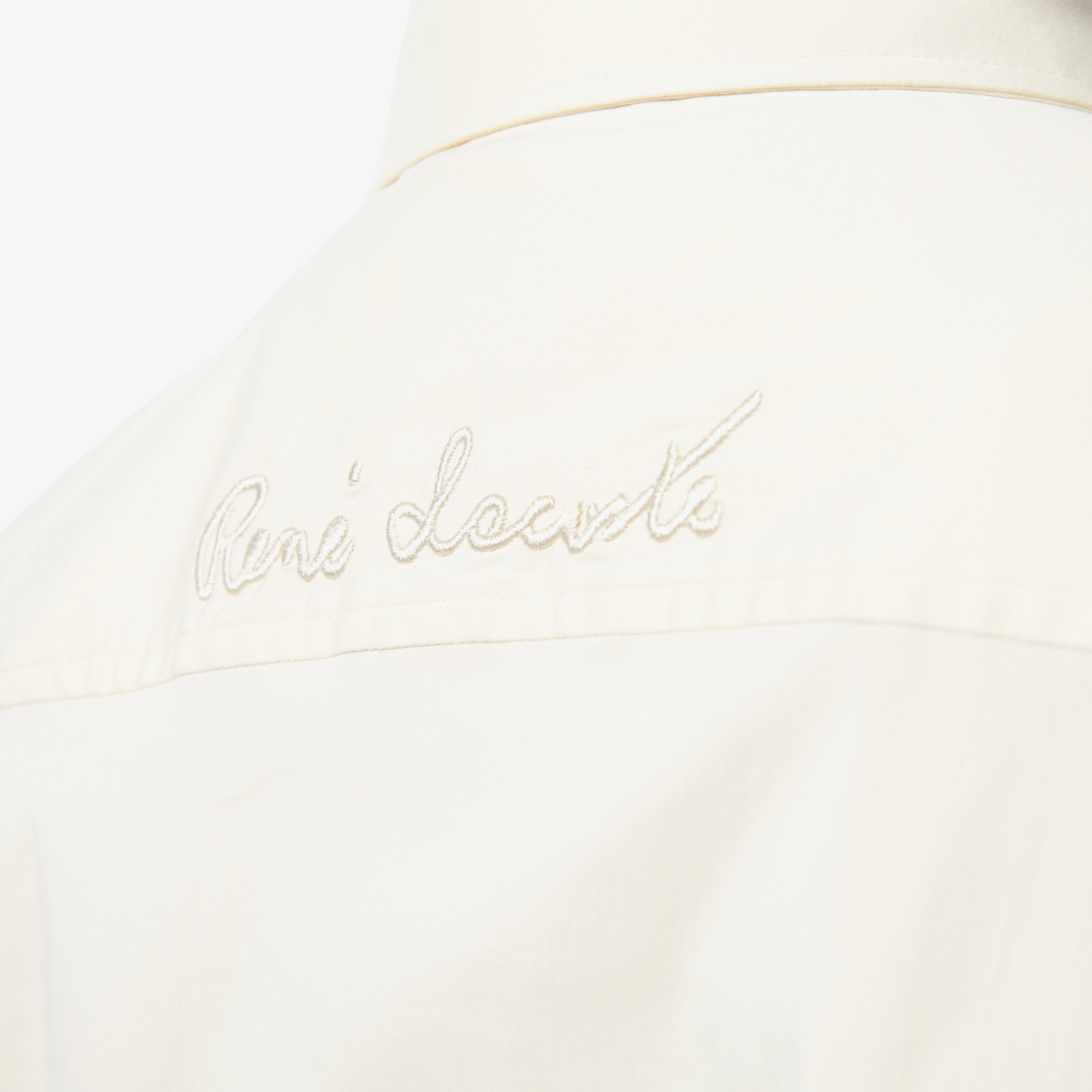 Lacoste Kadın Kısa Kollu Bej Gömlek