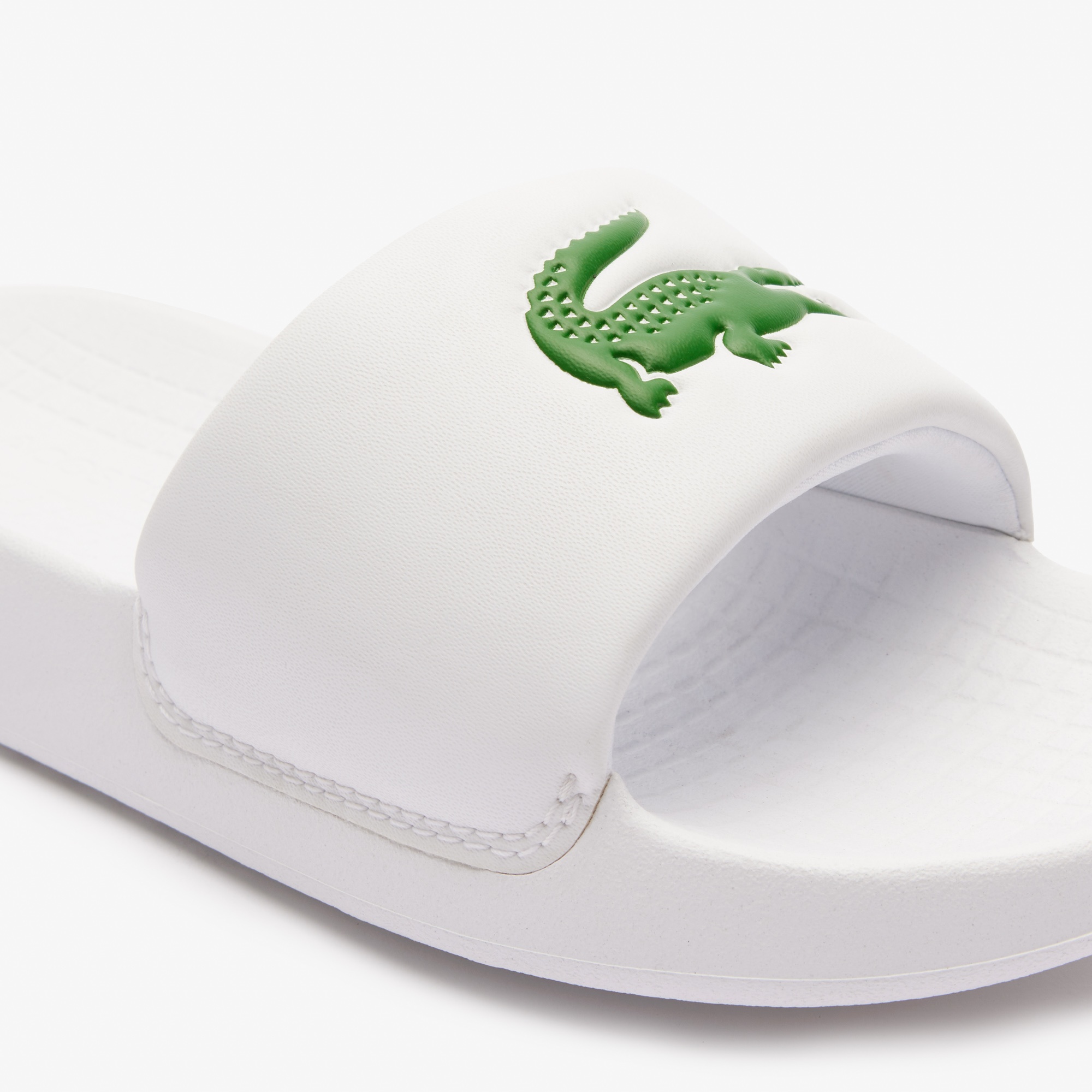 Lacoste Croco 1.0 Çocuk Beyaz Terlik