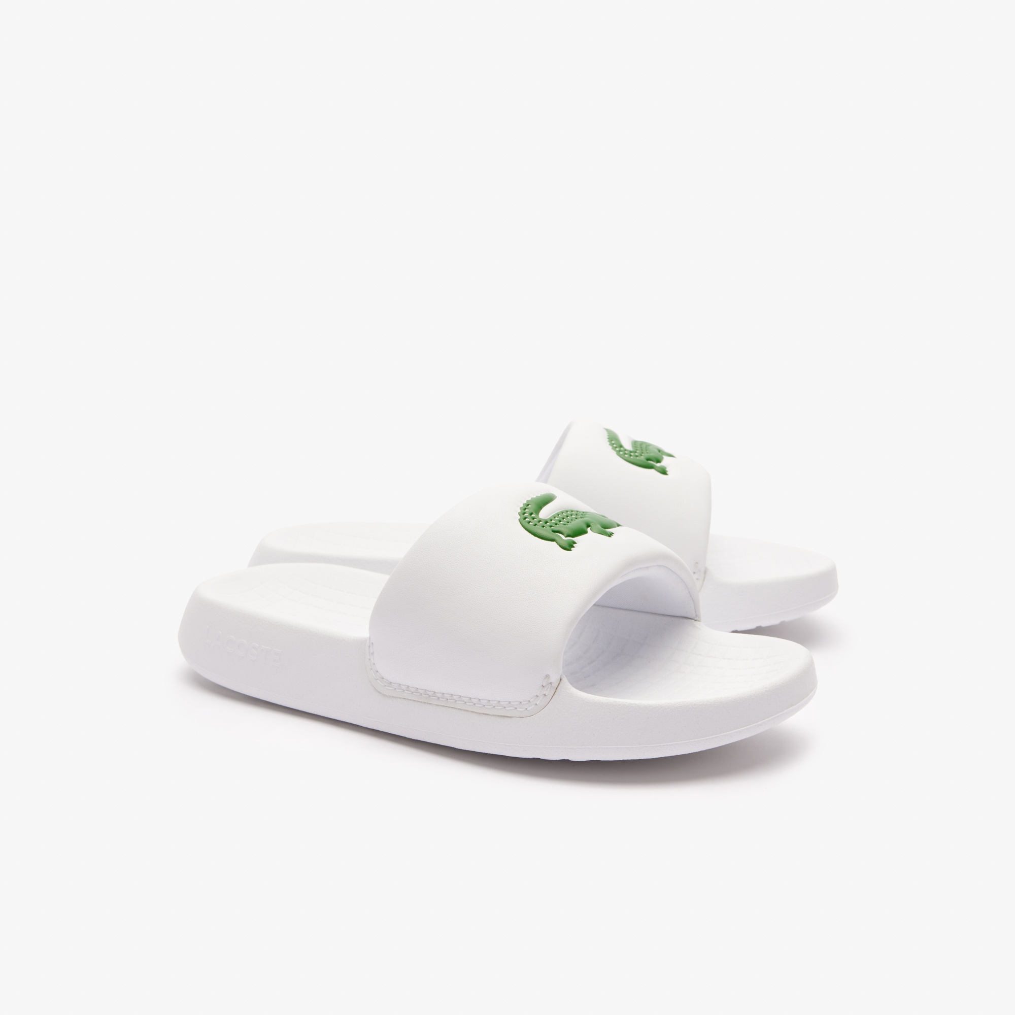 Lacoste Croco 1.0 Çocuk Beyaz Terlik