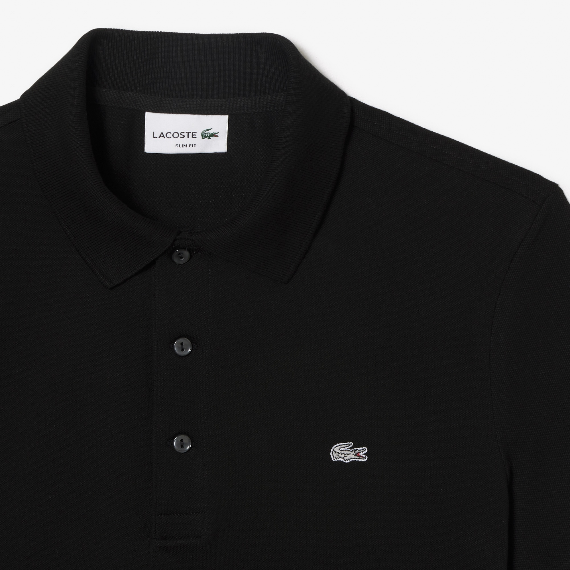 Lacoste Erkek Slim Fit Siyah Polo