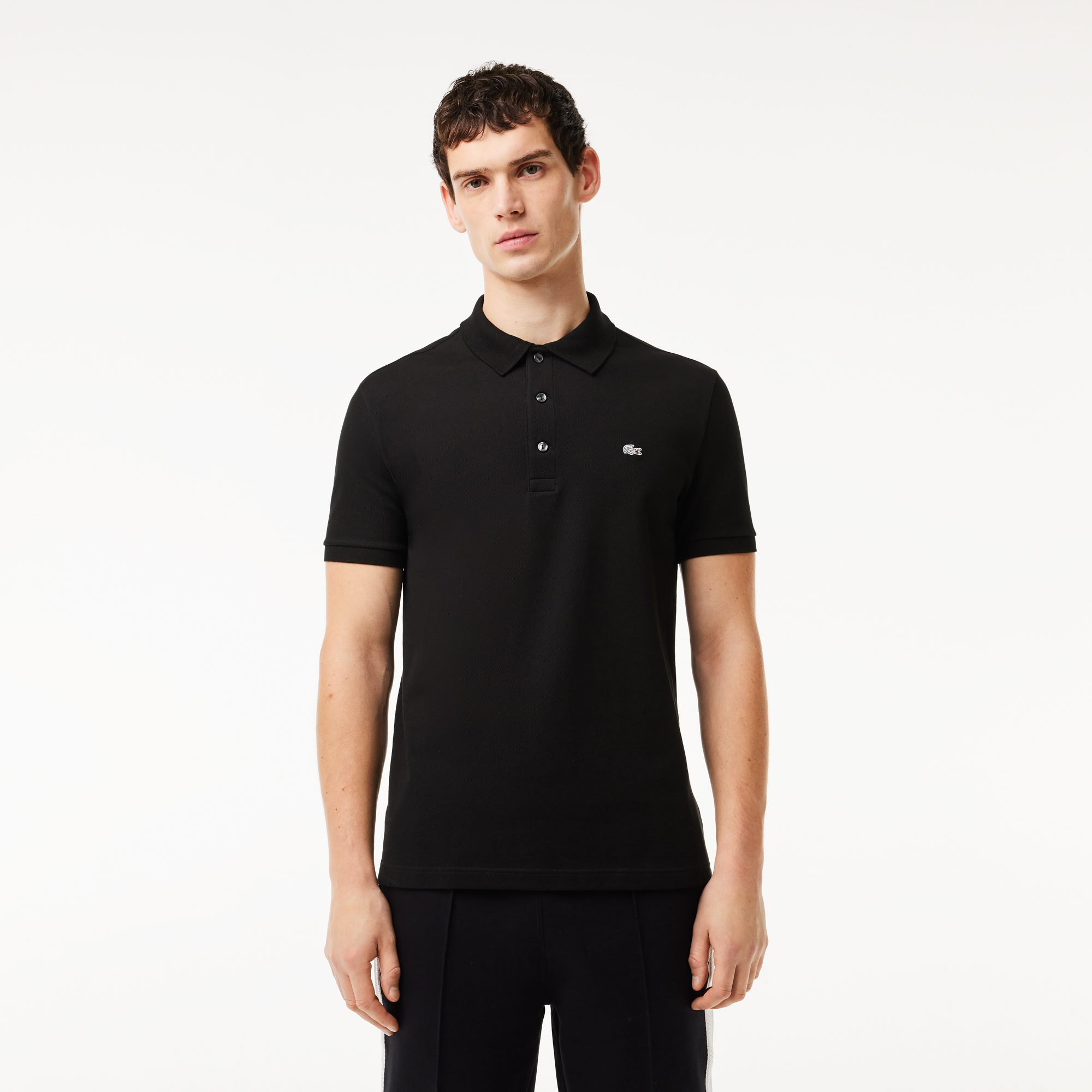 Lacoste Erkek Slim Fit Siyah Polo PH4014-031 | Lacoste