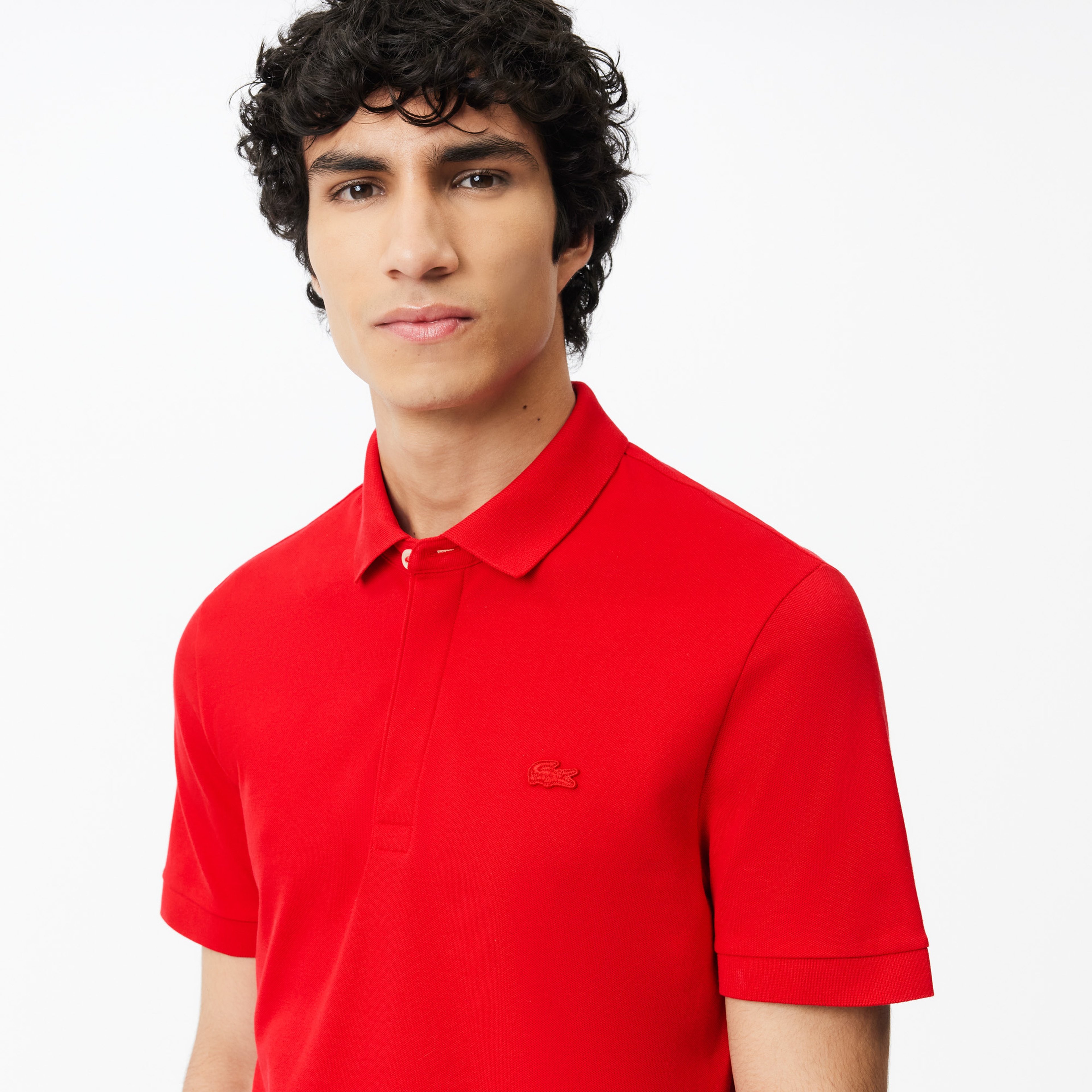 Erkek Regular Fit Kırmızı Paris Polo