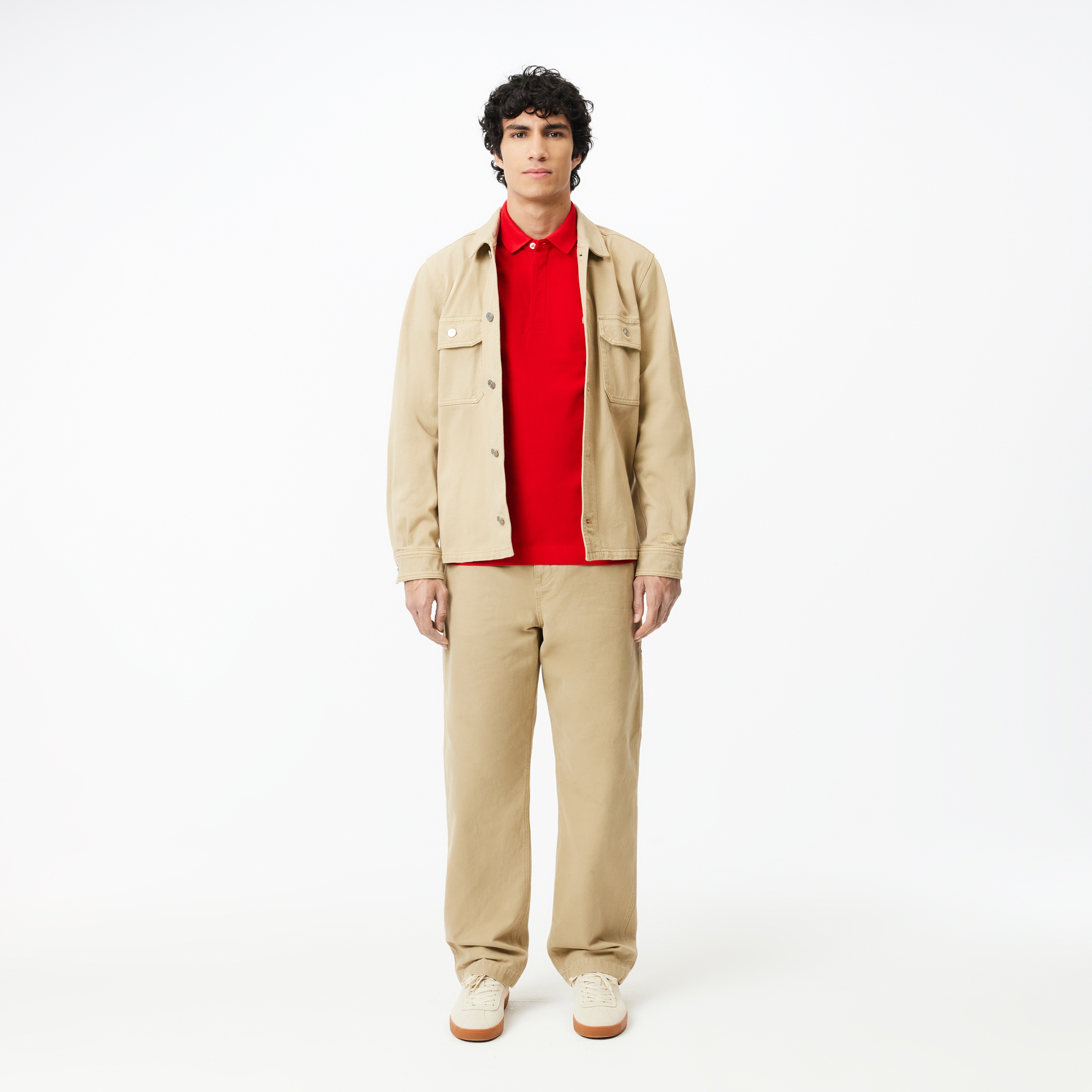 Erkek Regular Fit Kırmızı Paris Polo