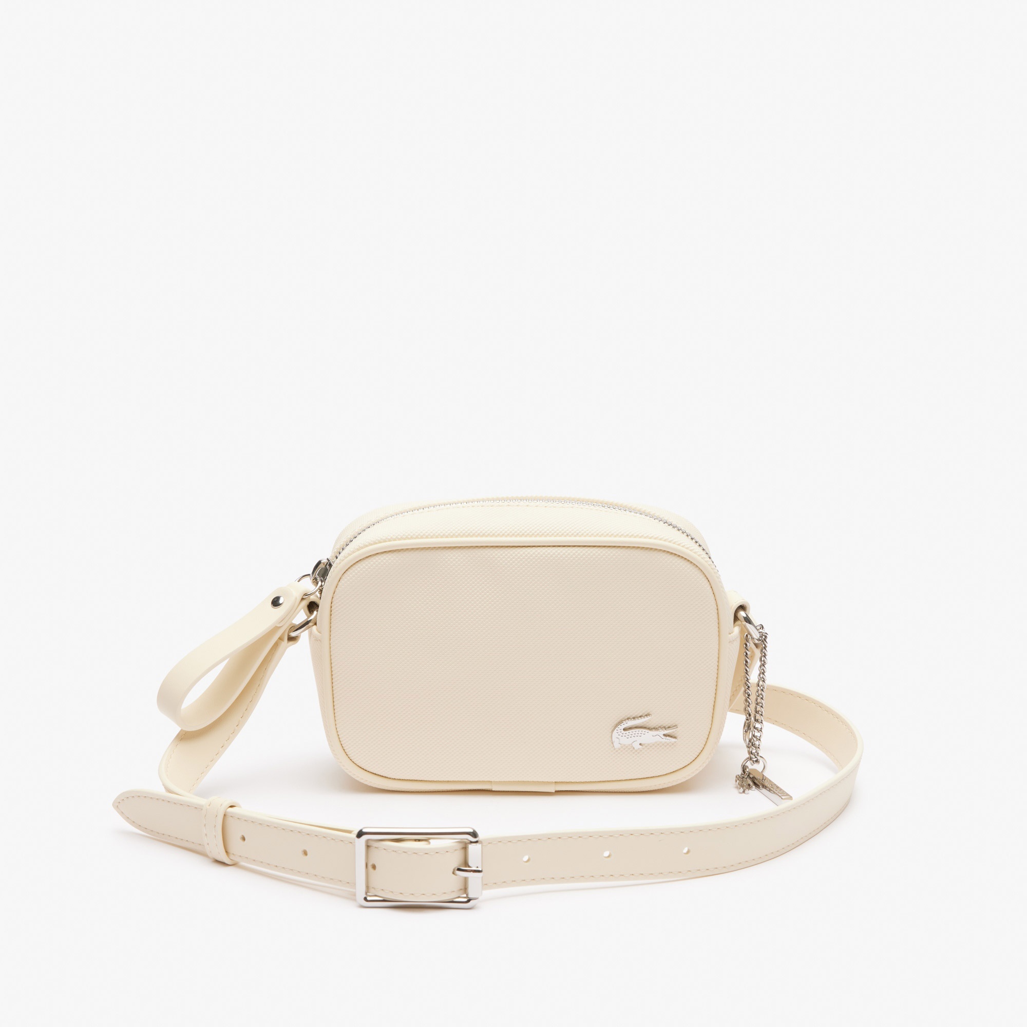 Lacoste Kadın Monogram Bej Postacı Çantası