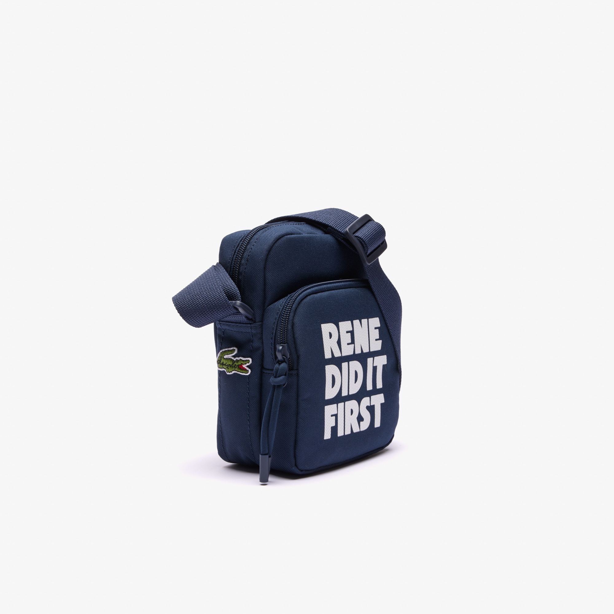 Lacoste Erkek Baskılı Lacivert Postacı Çantası